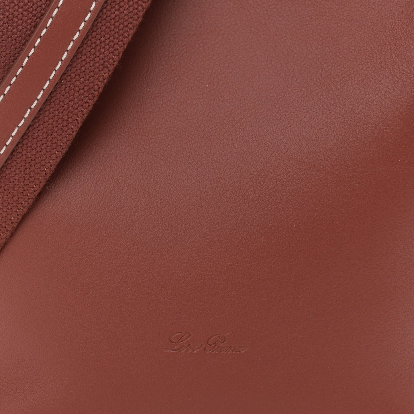 Smooth Calfskin Micro Bale Bag Deep Kummel