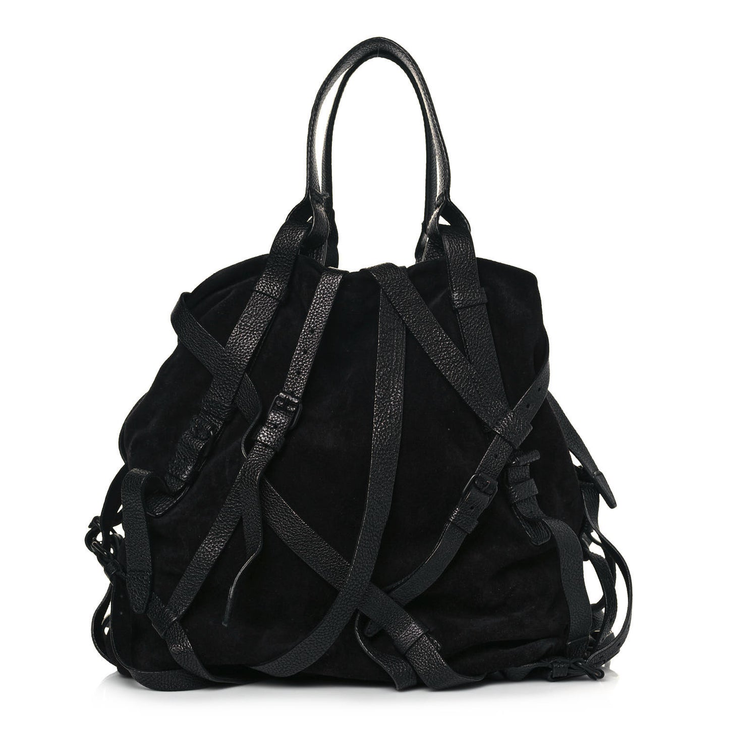 Suede Kirsten Satchel Black