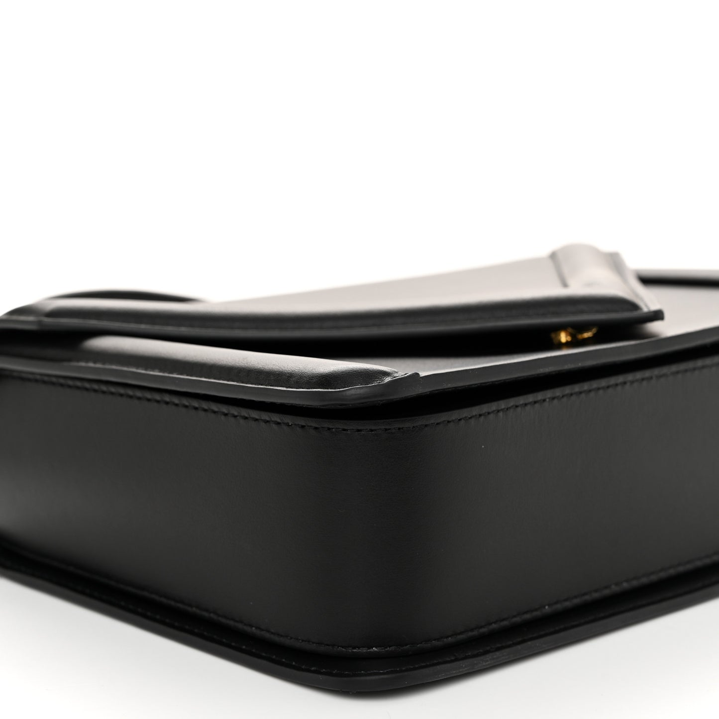Smooth Calfskin M Frame Box Bag Black