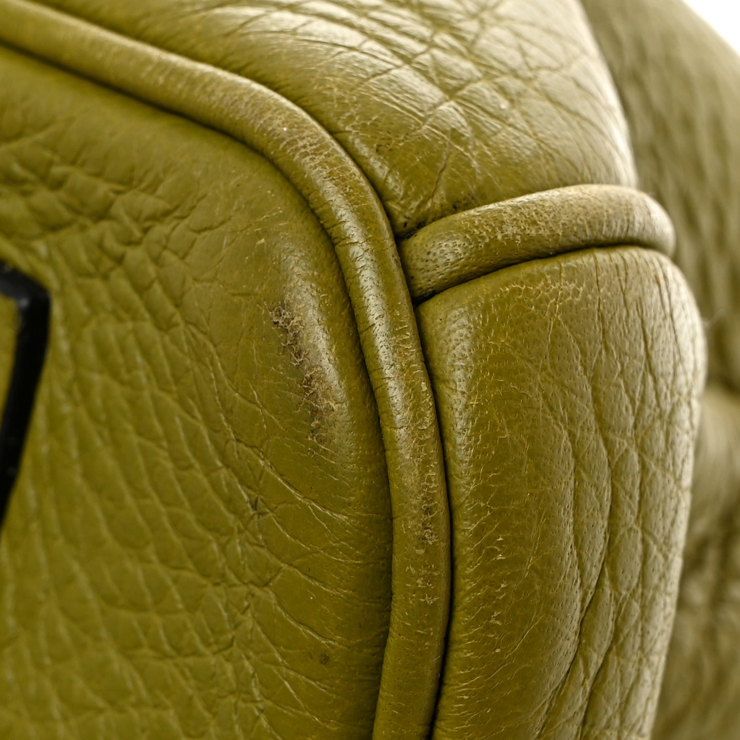 Taurillon Clemence Birkin 35 Vert Chartreuse