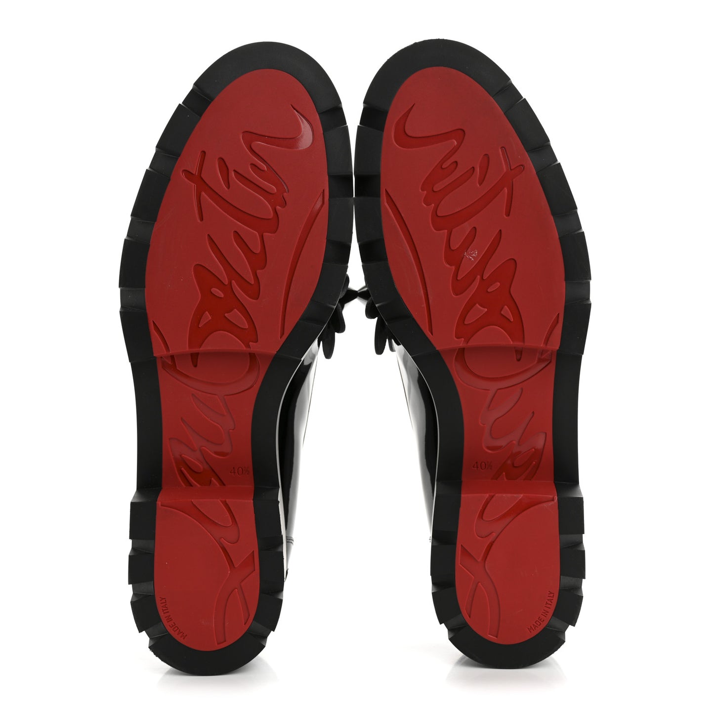 Patent Daisy Loafers 40.5 Black