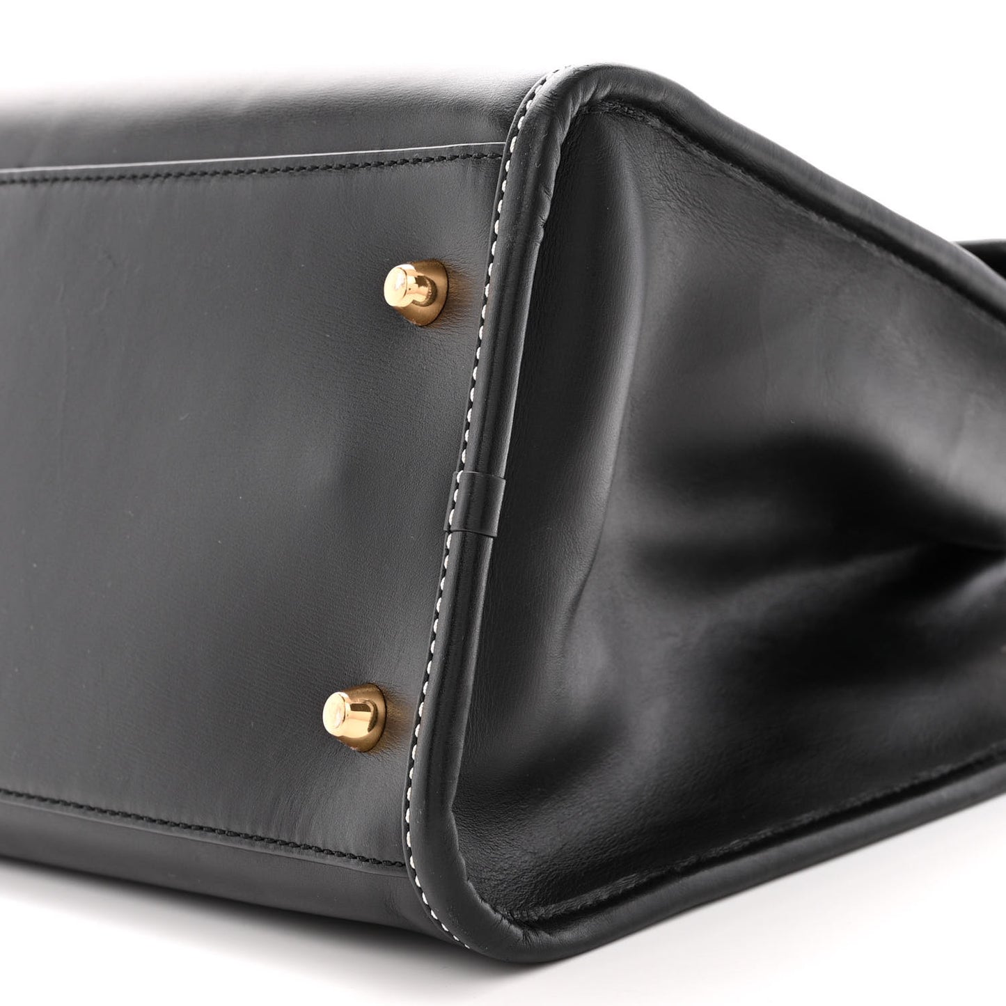 Calfskin Madison Tote Bag Black