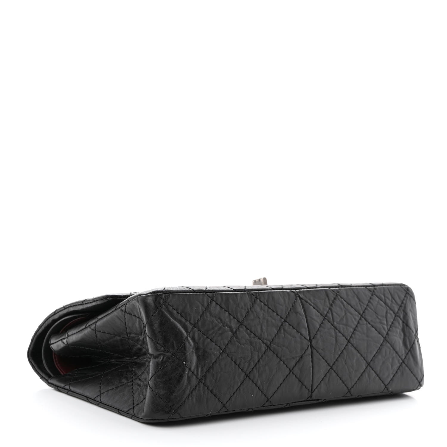 Chanel Aged Calfskin Quilted 2.55 Reissue 226 Flap Black 4 of 12