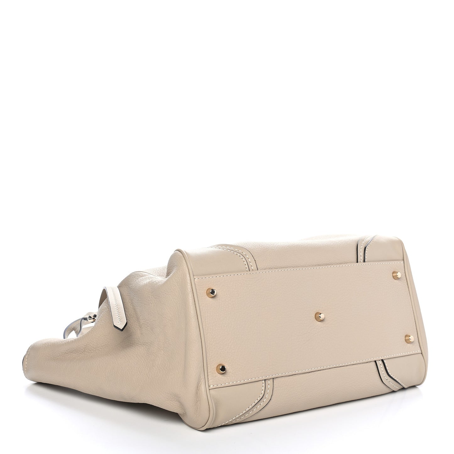 Grainy Calfskin Medium Canterbury Tote Trench