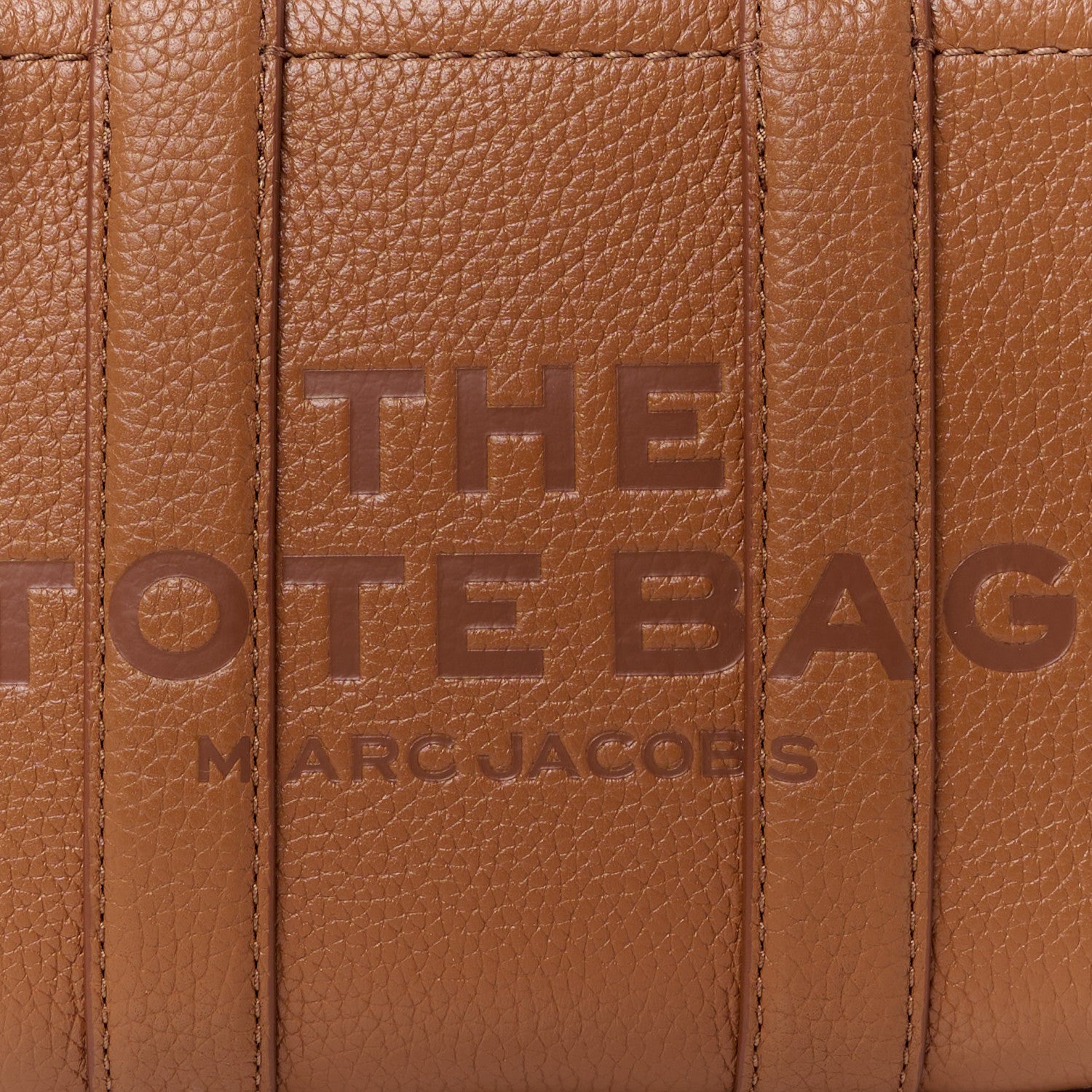 Marc Jacobs Grained Calfskin Micro The Tote Bag Argan Oil 9 of 11