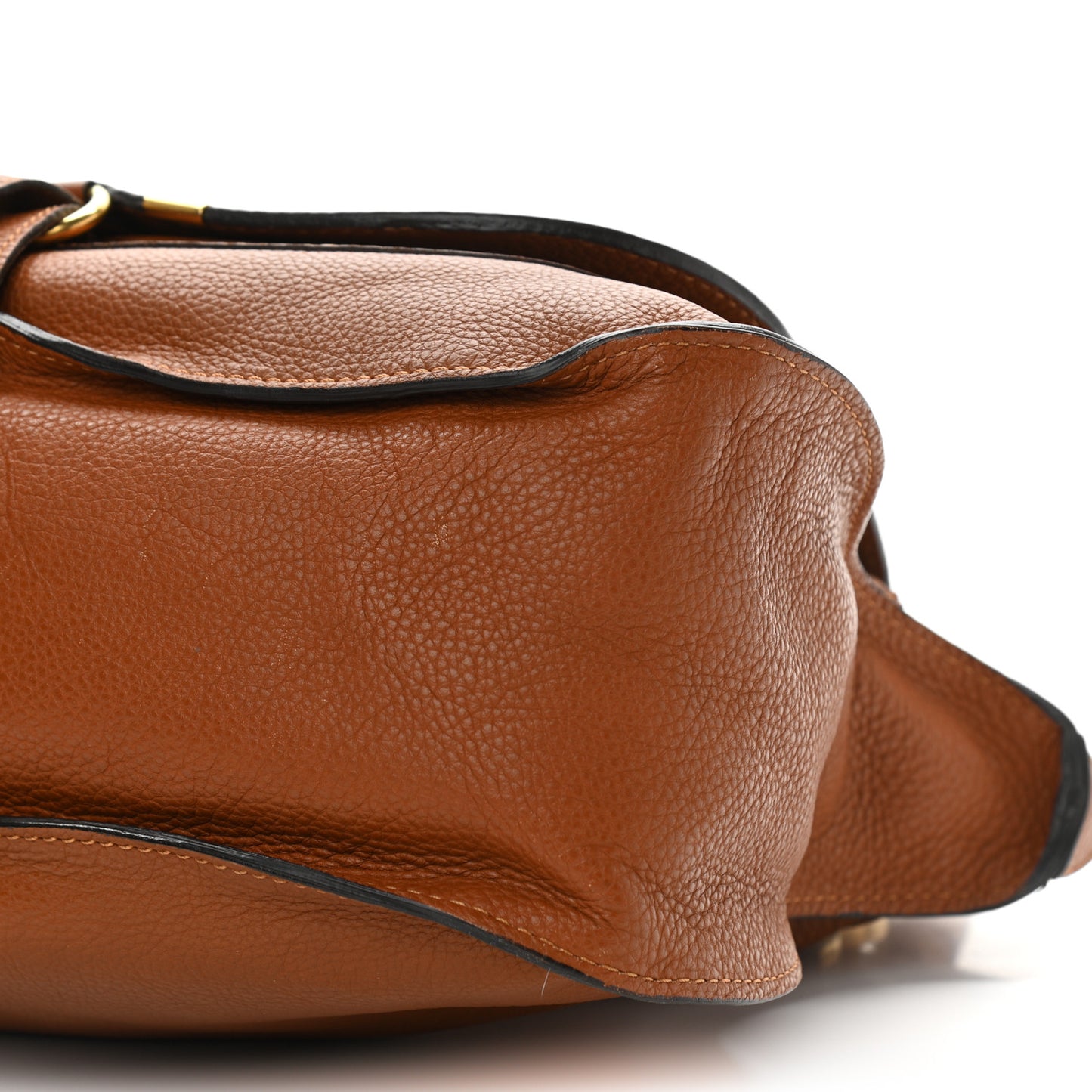 Calfskin Medium Marcie Satchel Tan