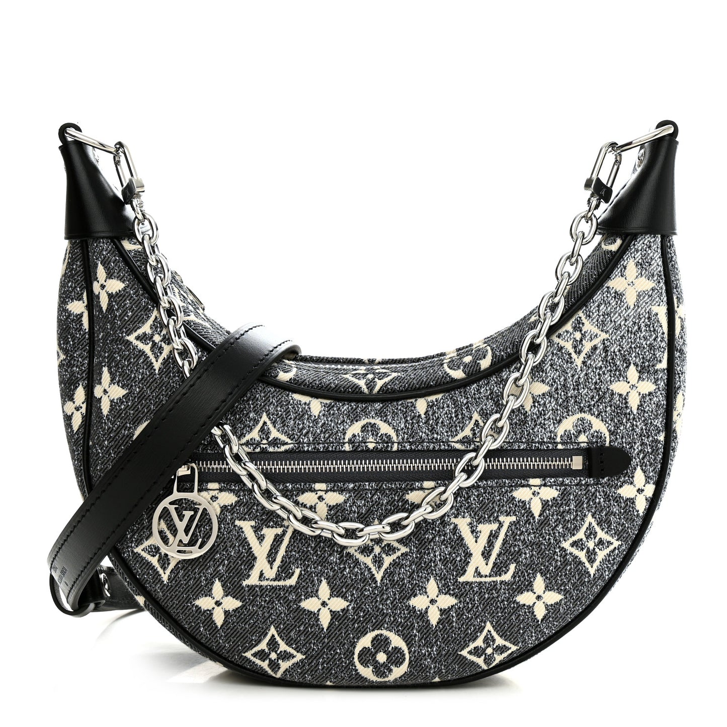 Monogram Jacquard Denim Loop Black