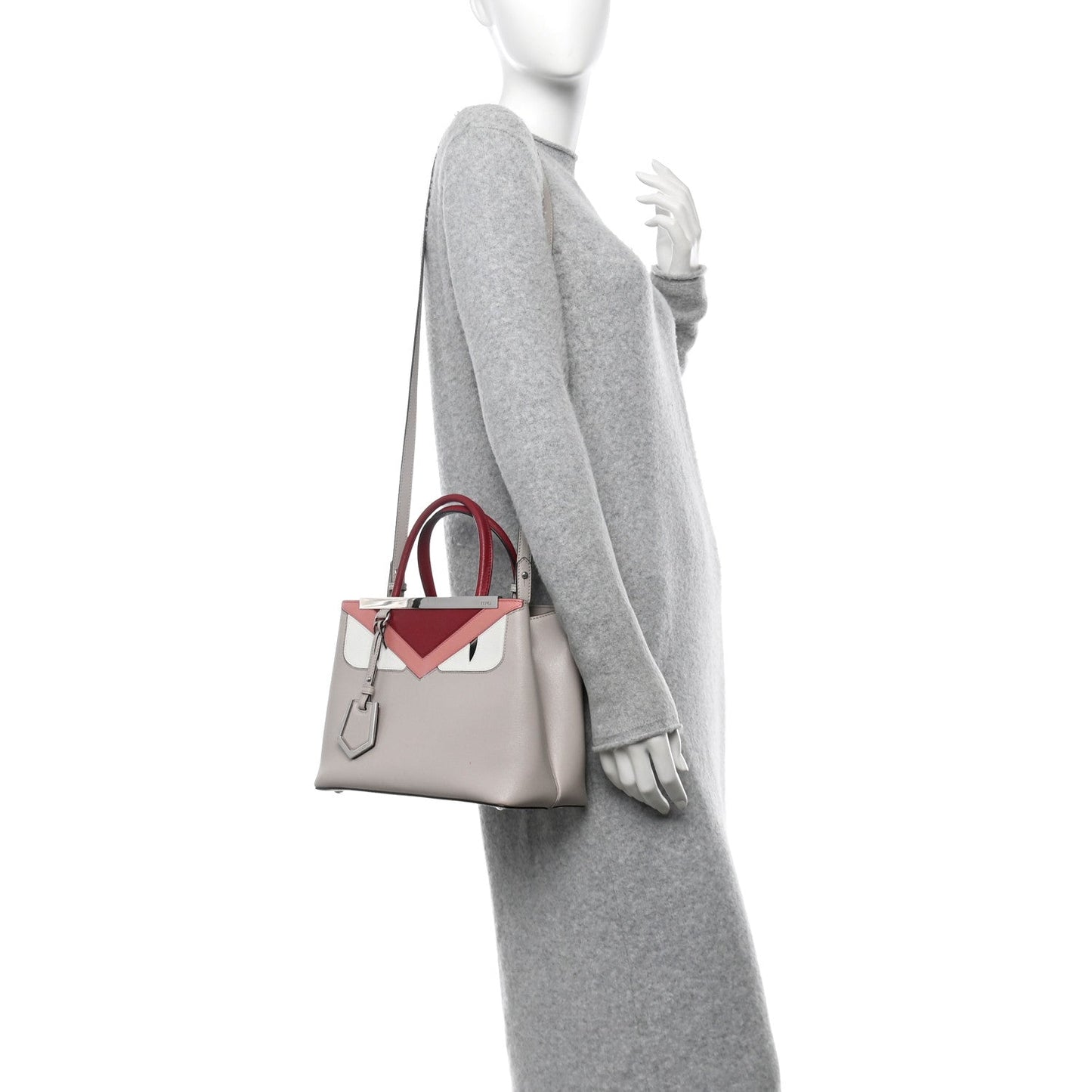 Vitello Elite Monster Petite 2Jours Tote Polvere Ribes Multicolor