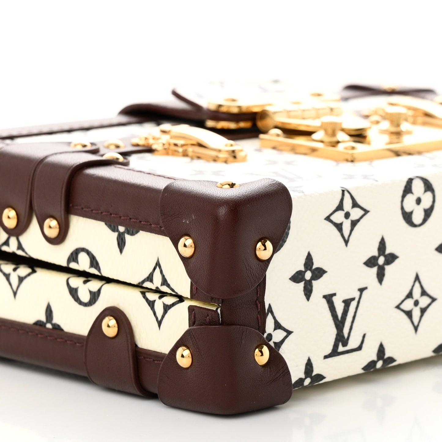 Monogram Petite Malle Black White
