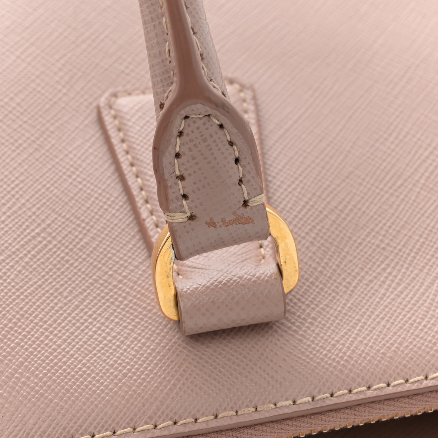 Saffiano Large Galleria Double Zip Tote Cipria