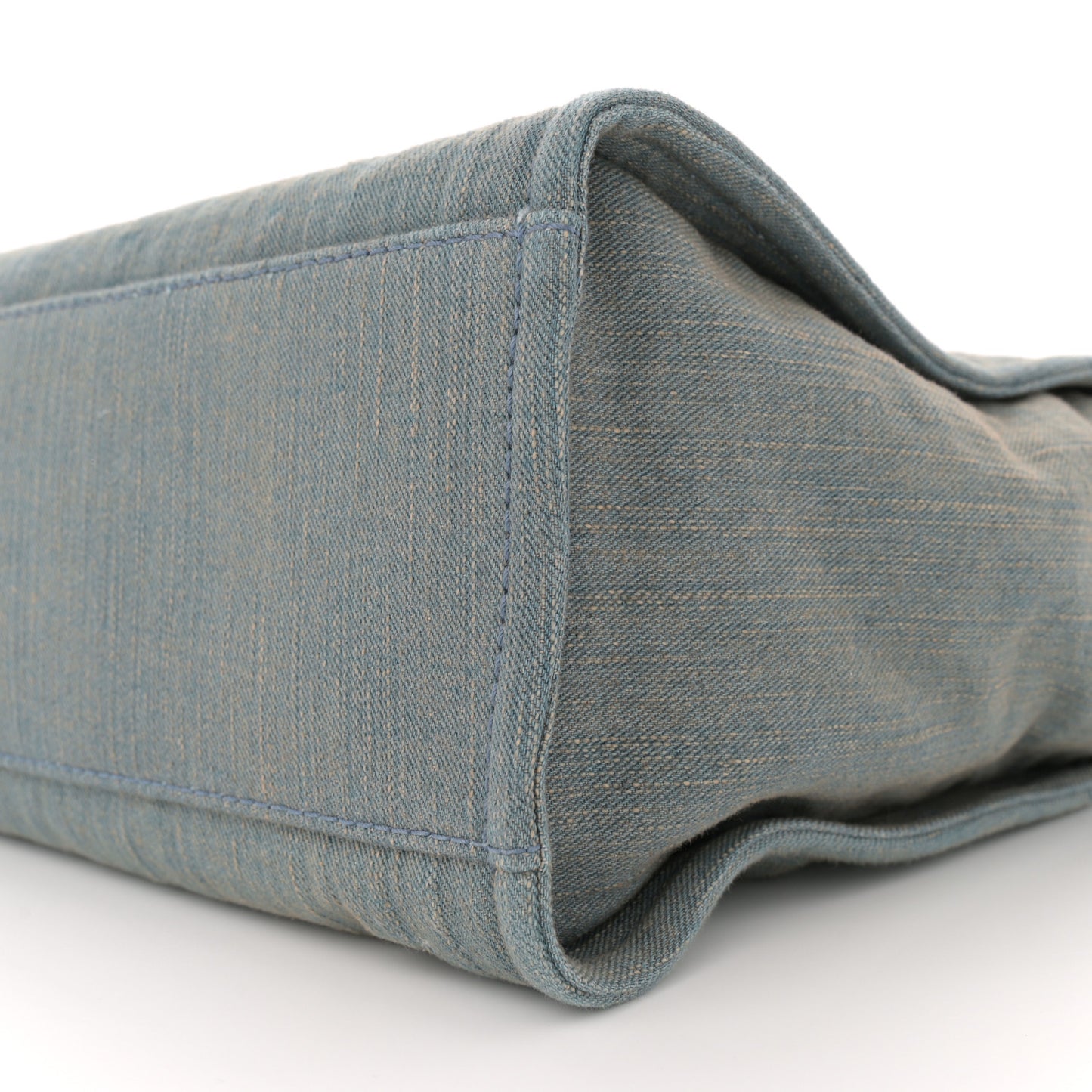 Denim Small Deauville Tote Light Blue