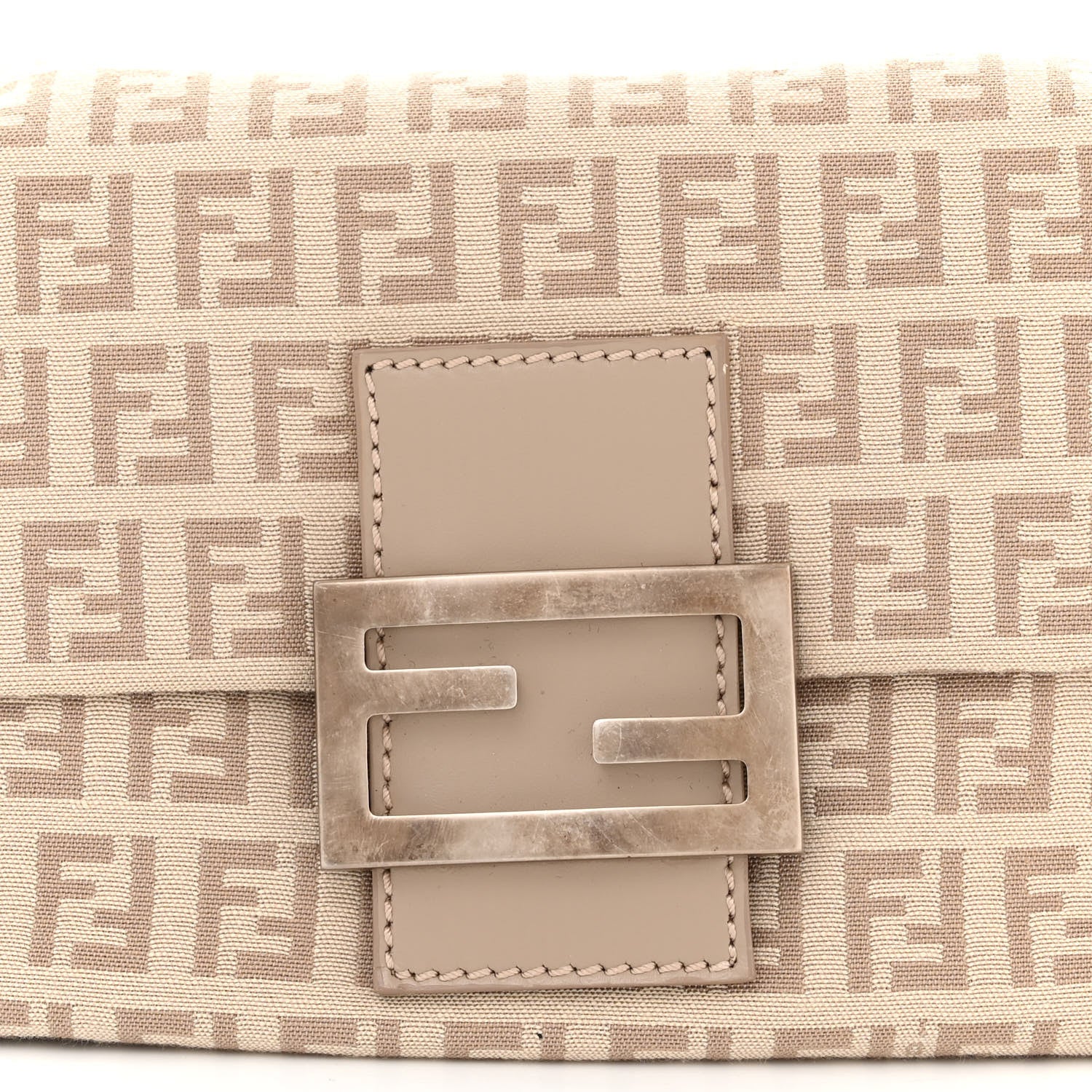 Fendi Zucchino Cuoio Mini Mama Baguette Beige Tortora Pietra 8 of 11