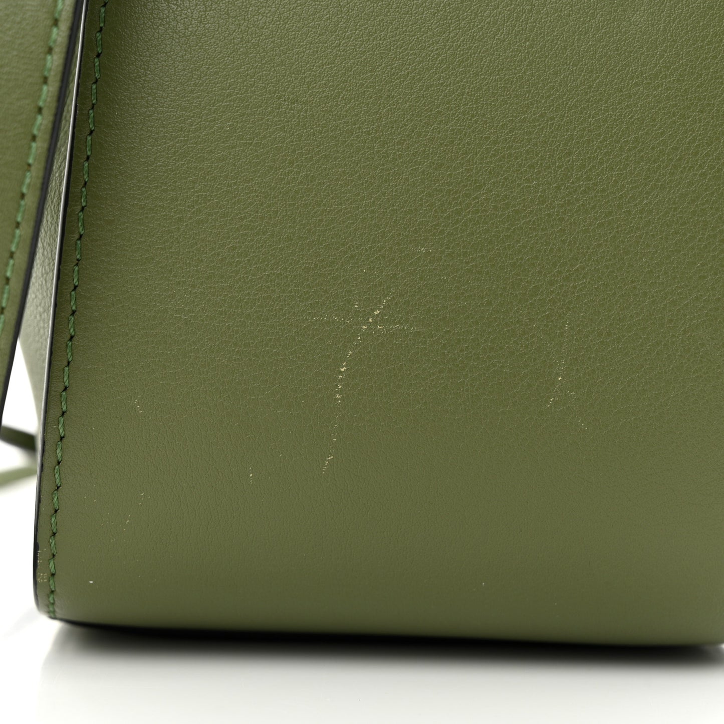 Calfskin Mini Hammock Shoulder Bag Avocado