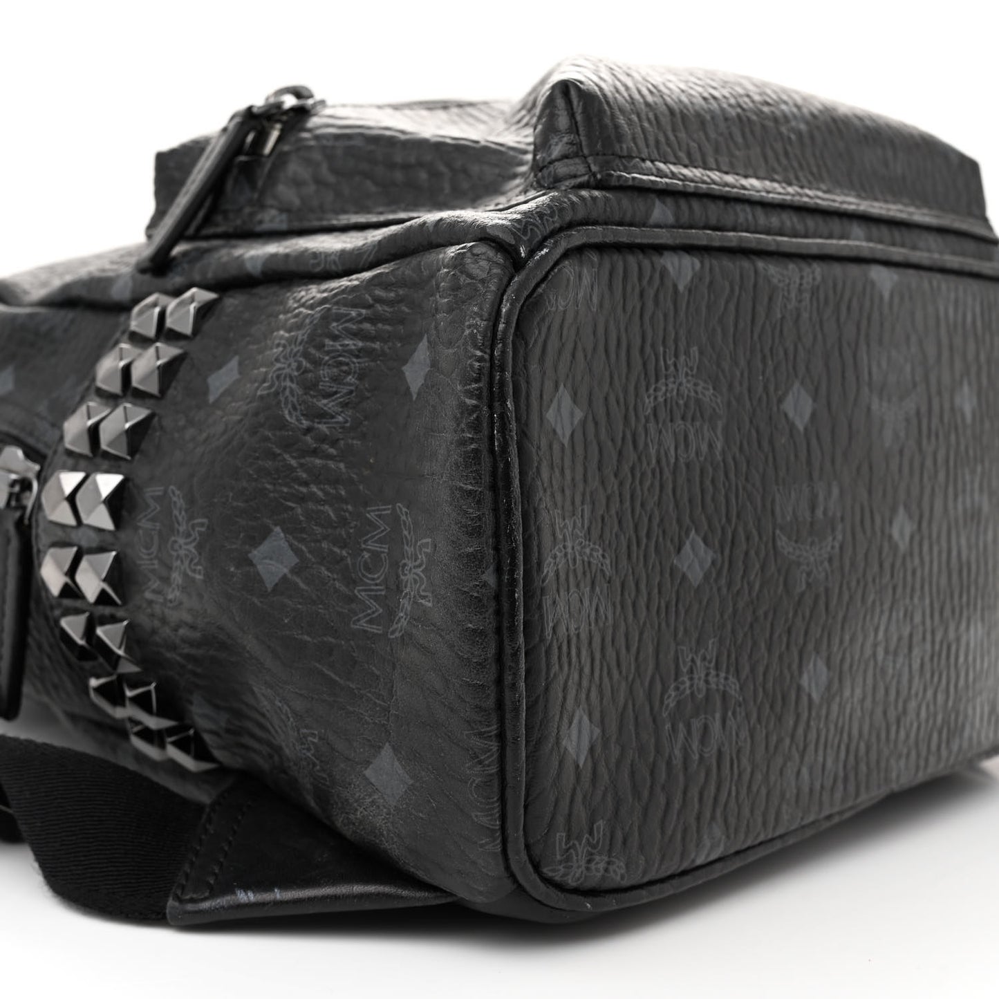 Visetos Small Side Stud Stark Backpack Black
