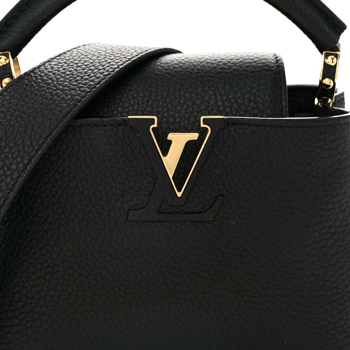 Taurillon Mini Capucines Black