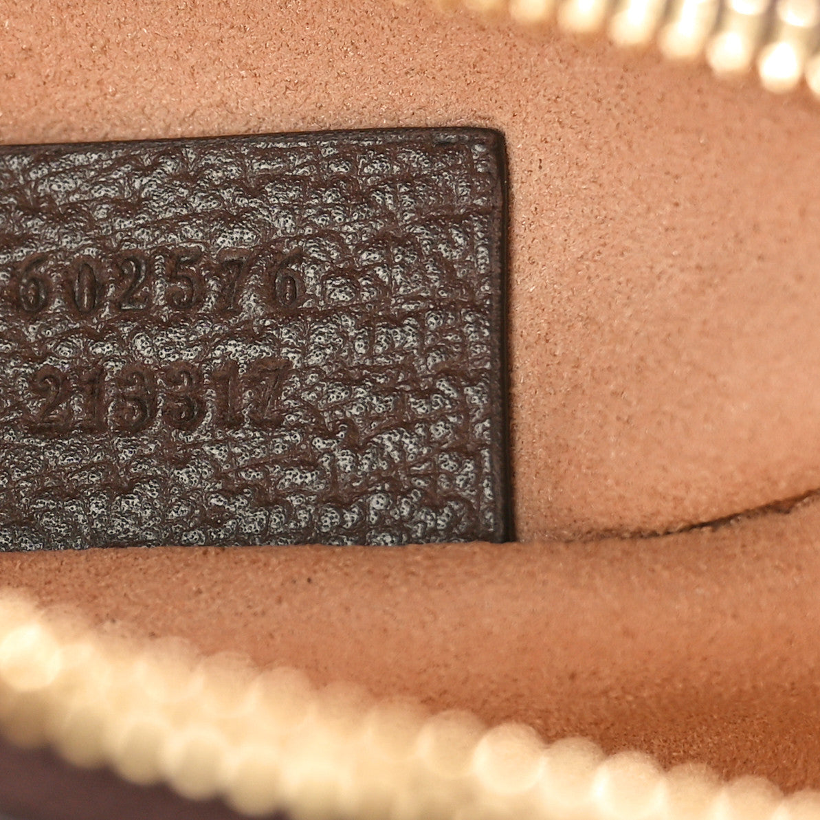 GG Supreme Monogram Mini Ophidia Top Handle Shoulder Bag Brown