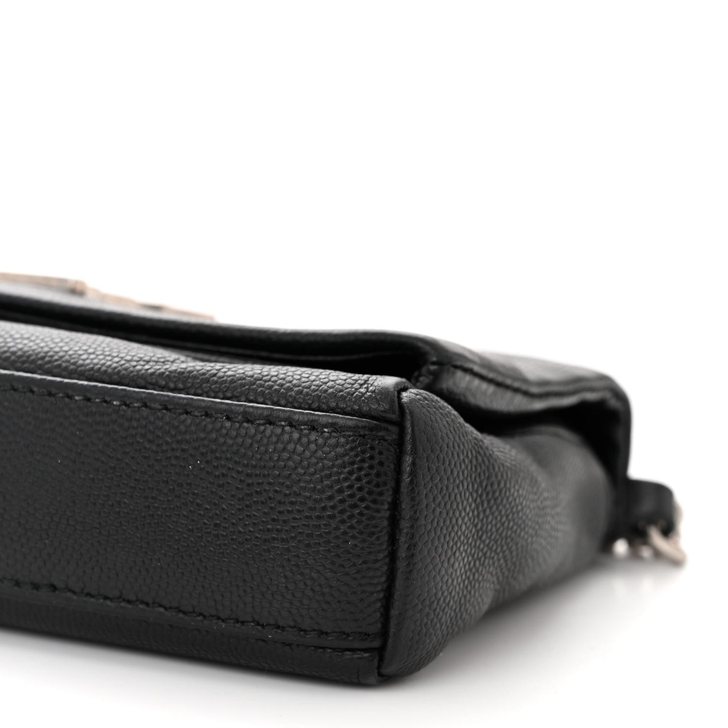 Grain De Poudre Monogram Toy West Hollywood Fold-Over Bag Black