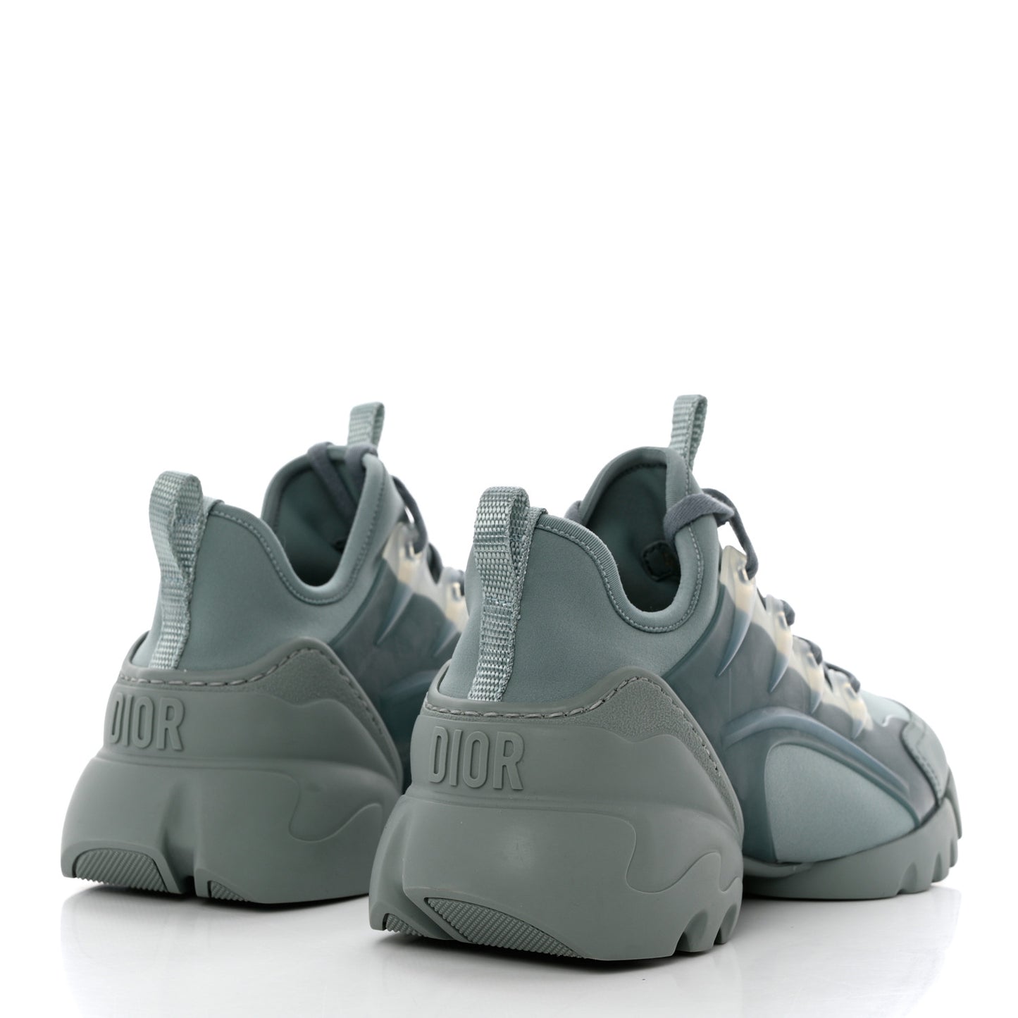 Neoprene Rubber Womens D-Connect Sneakers 36.5 Water Grey