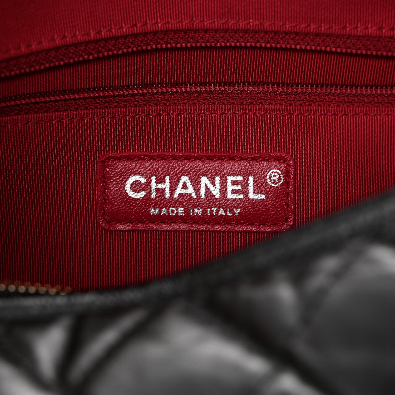 Chanel Aged Calfskin Quilted Medium Gabrielle Hobo Black 6 of 11