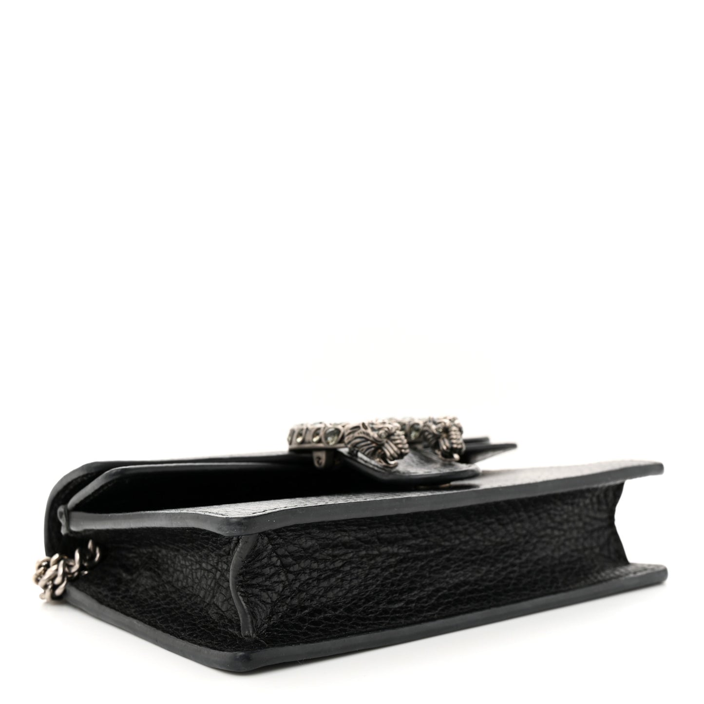 Calfskin Super Mini Dionysus Shoulder Bag Black