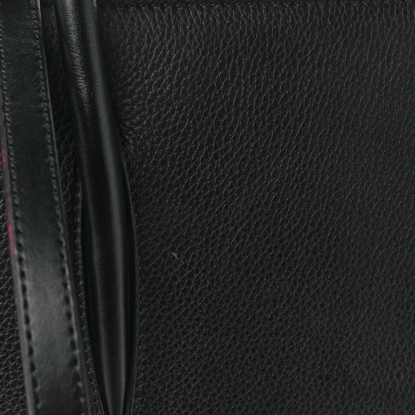 Calfskin Empire Patent Studded Medium Paloma Black