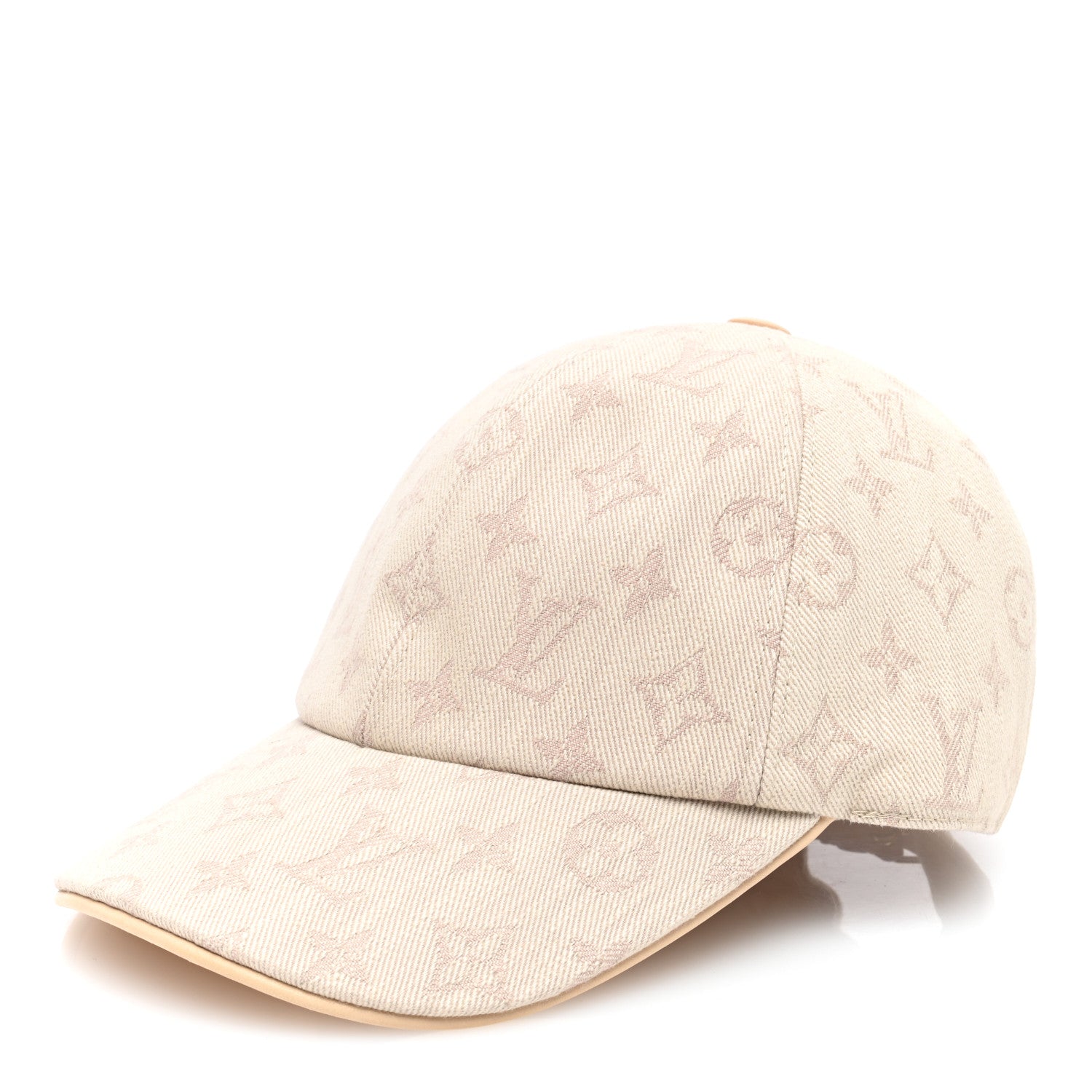 Louis Vuitton Cotton Monogram Jacquard Be My Cap Beige 1 of 8
