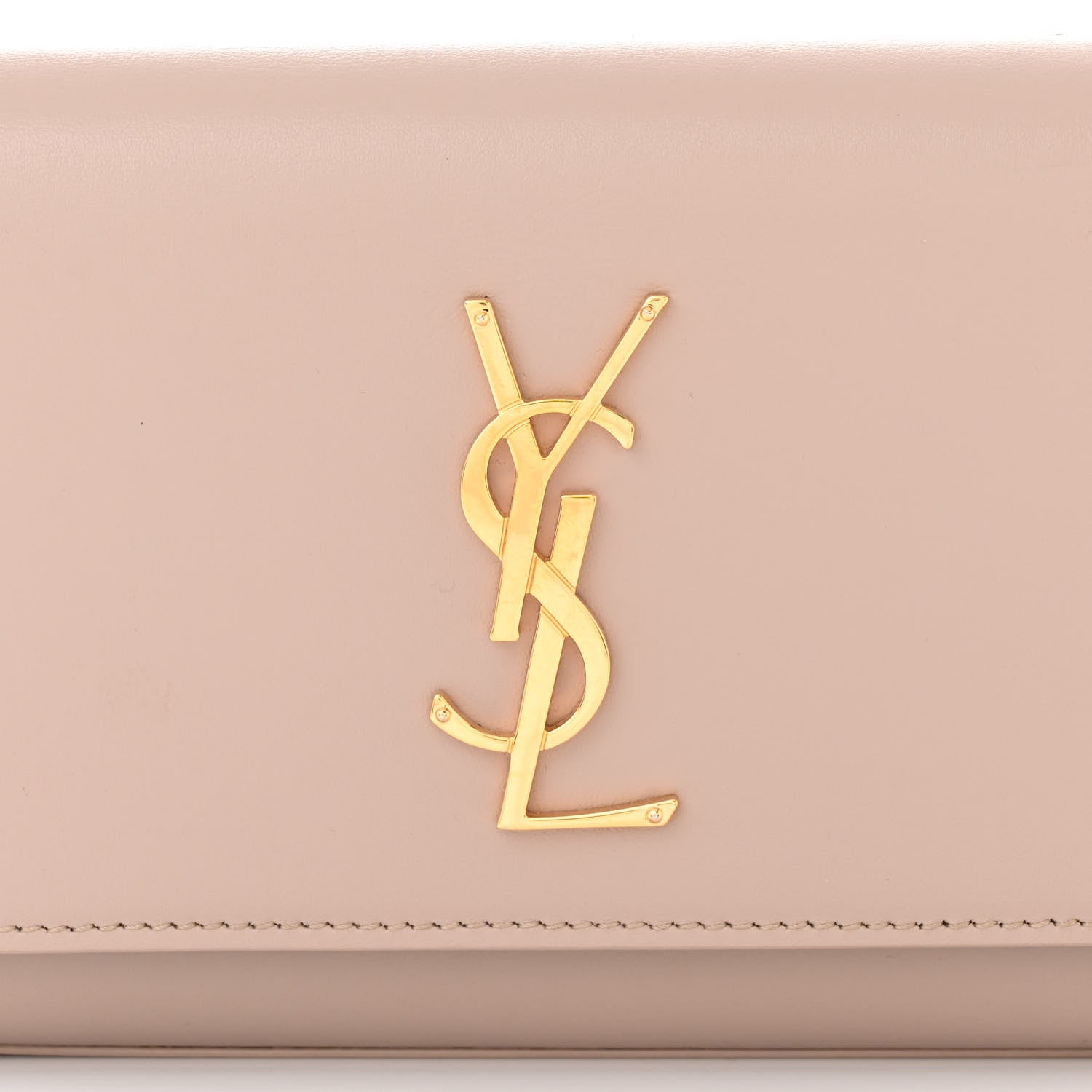 Saint Laurent Smooth Calfskin Monogram Kate Belt Bag Light Natural 7 of 10