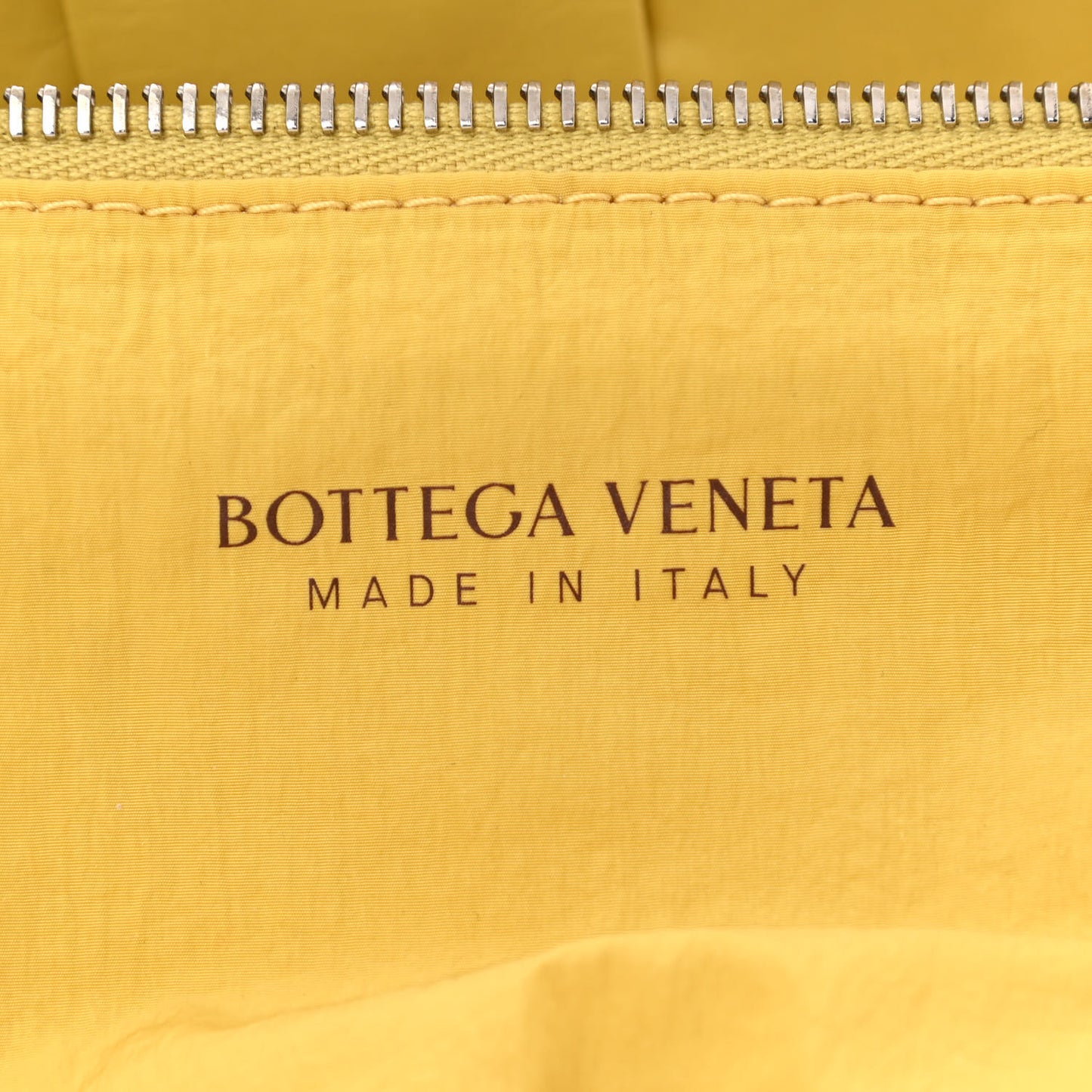 Paper Calfskin Intrecciato Stretch Cassette Buttercup