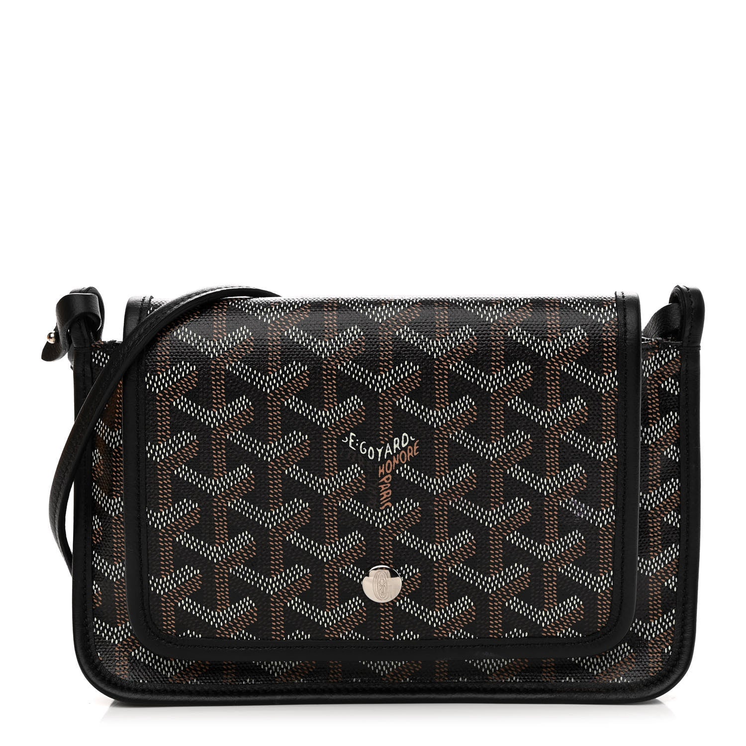 Goyard Goyardine Plumet Wallet Clutch Black 1 of 11