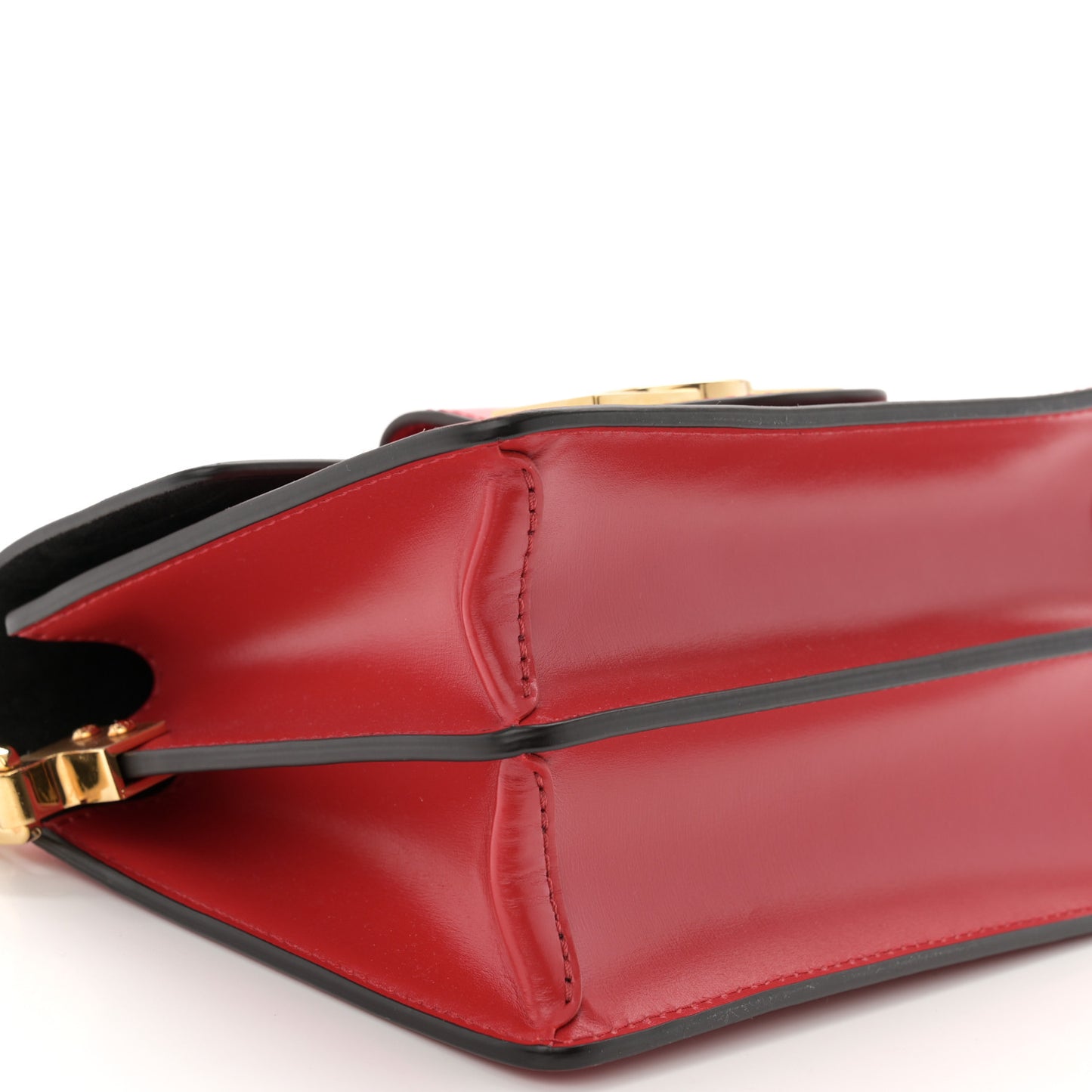 Vernis Monogram Dauphine Mini Red