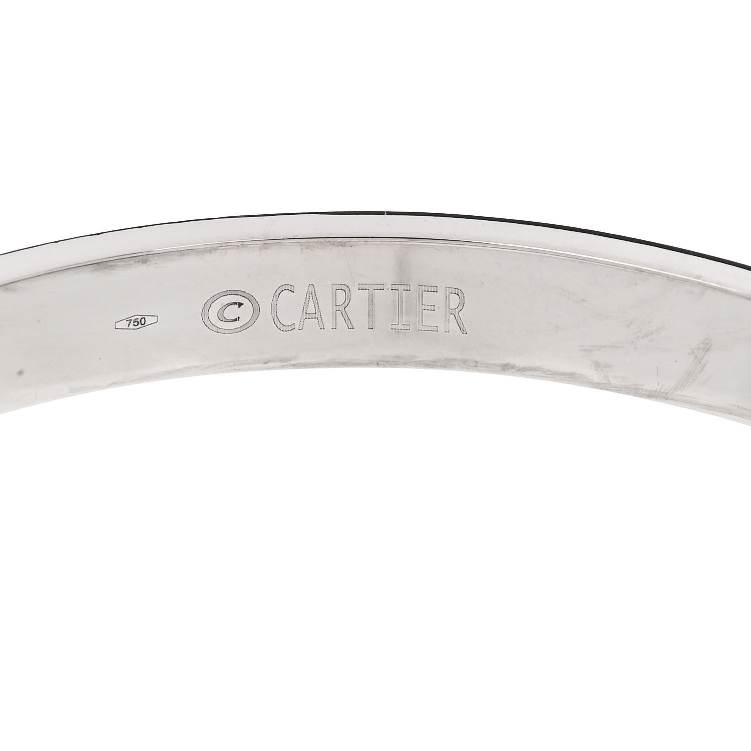 Cartier 18K White Gold LOVE Bracelet 16 7 of 9