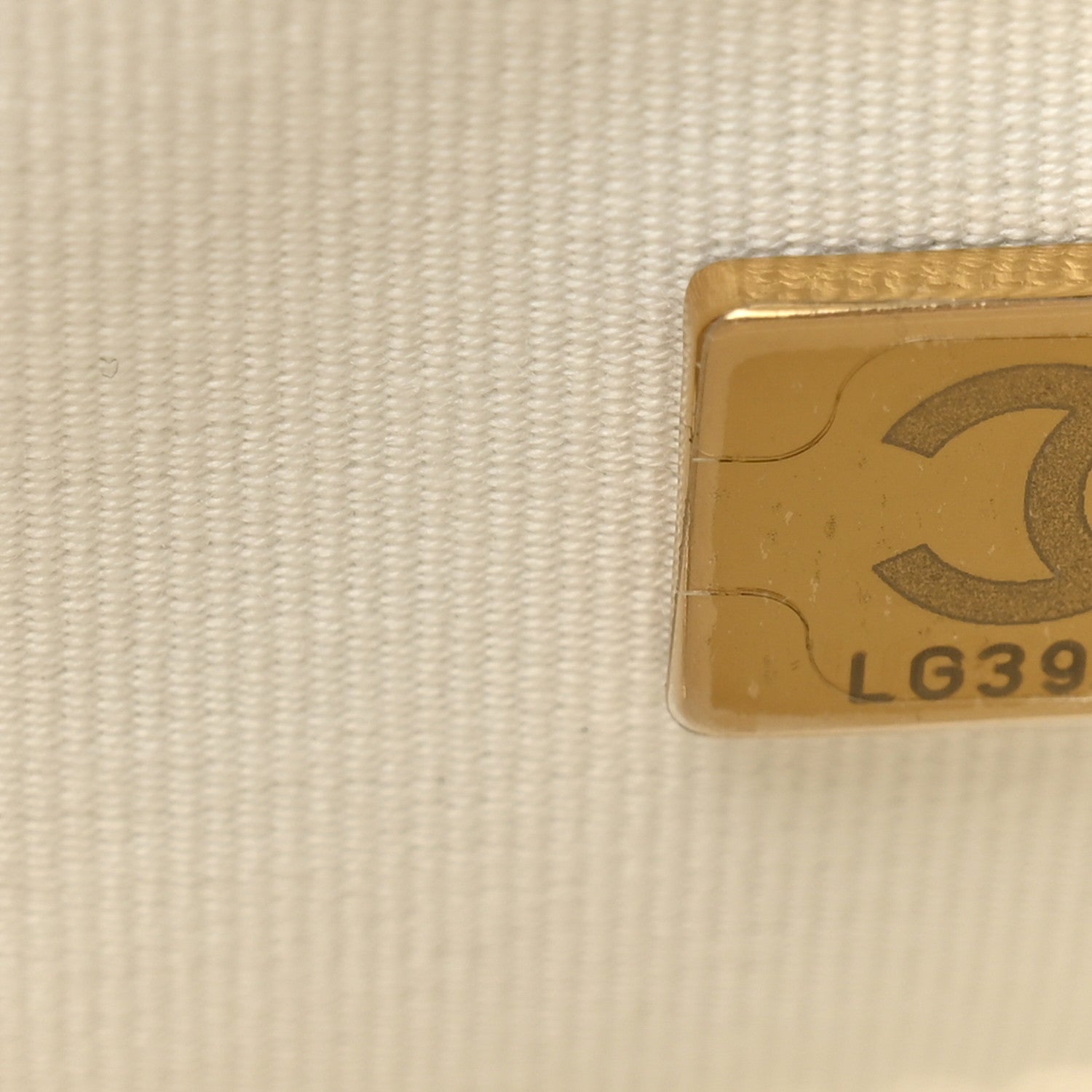Chanel Caviar Quilted Top Handle Vanity Case White 7 of 10