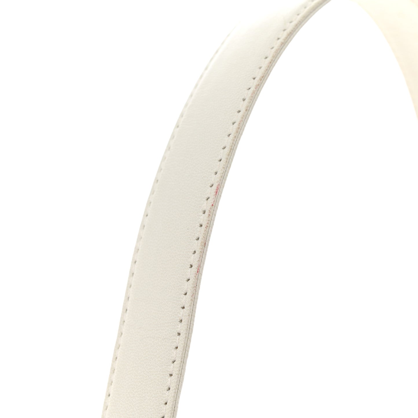 Calfskin Rattan Basket Flap Shoulder Bag White