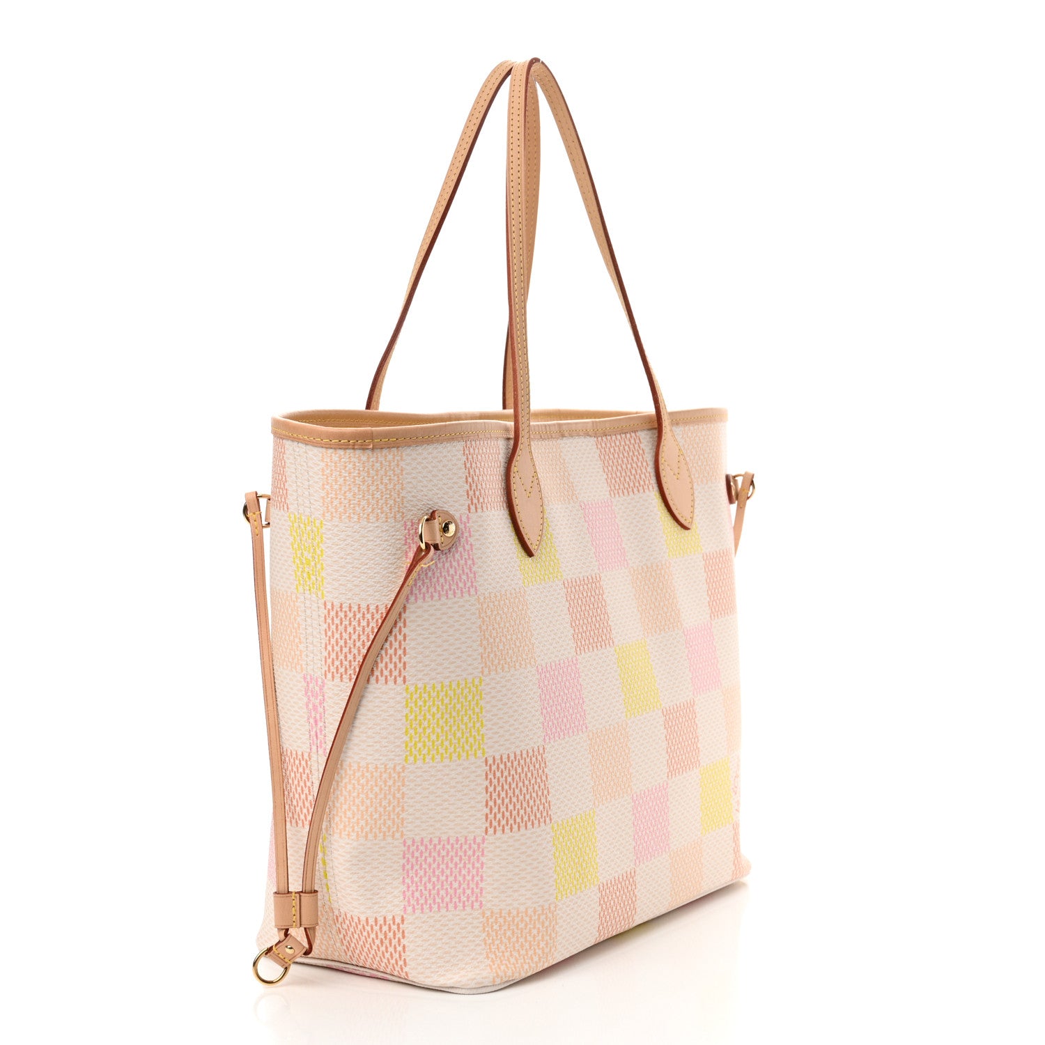 Louis Vuitton Damier Giant Neverfull MM Peach 4 of 12