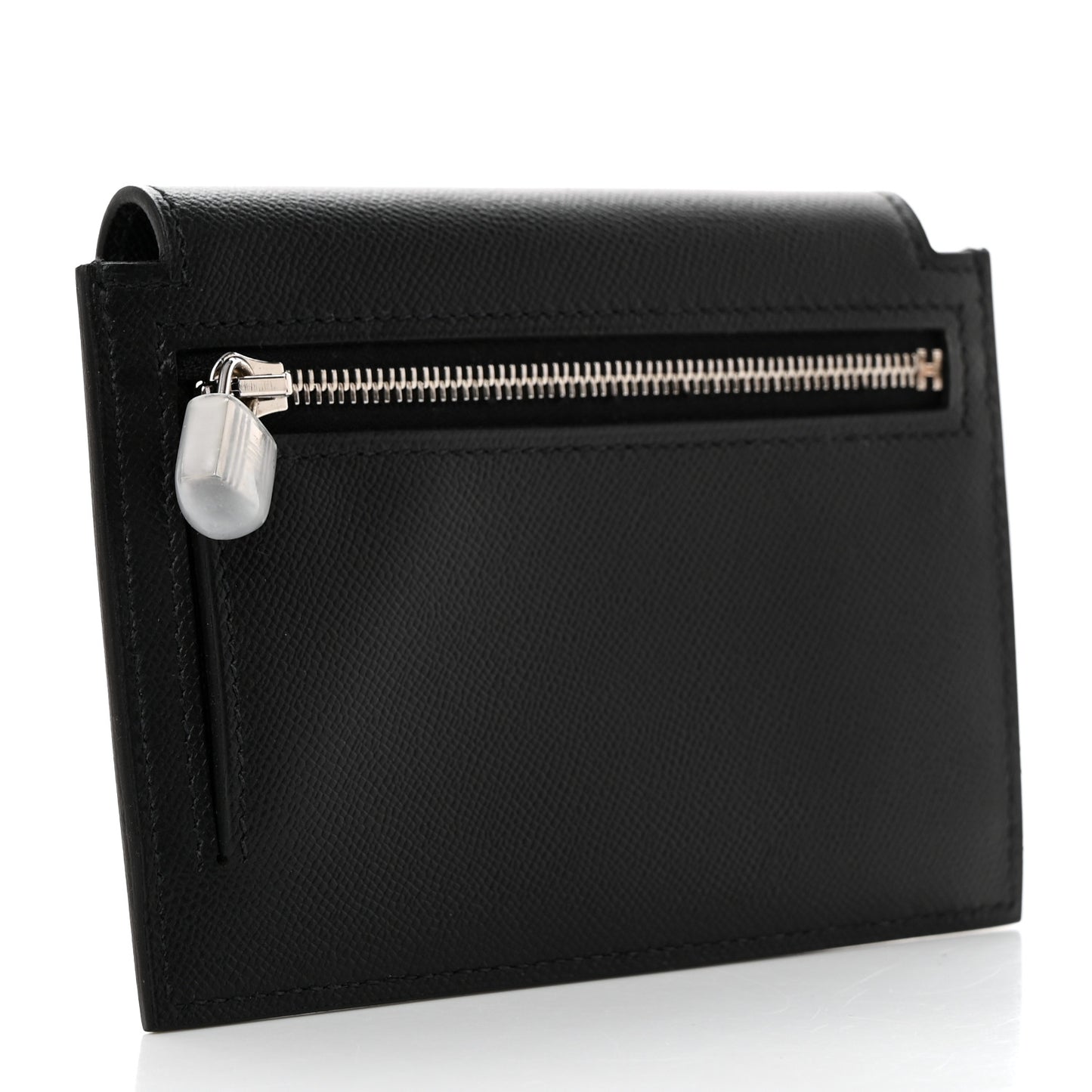 Epsom Kelly Pocket Compact Wallet Black