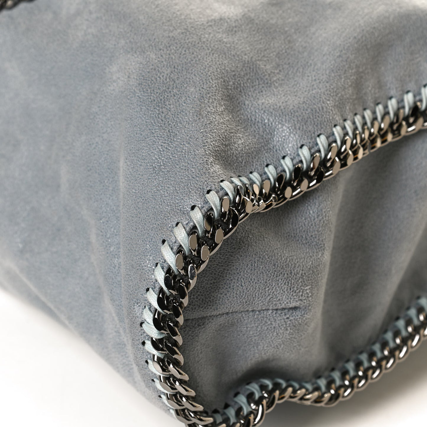 Shaggy Deer Big Falabella Tote Duck Blue