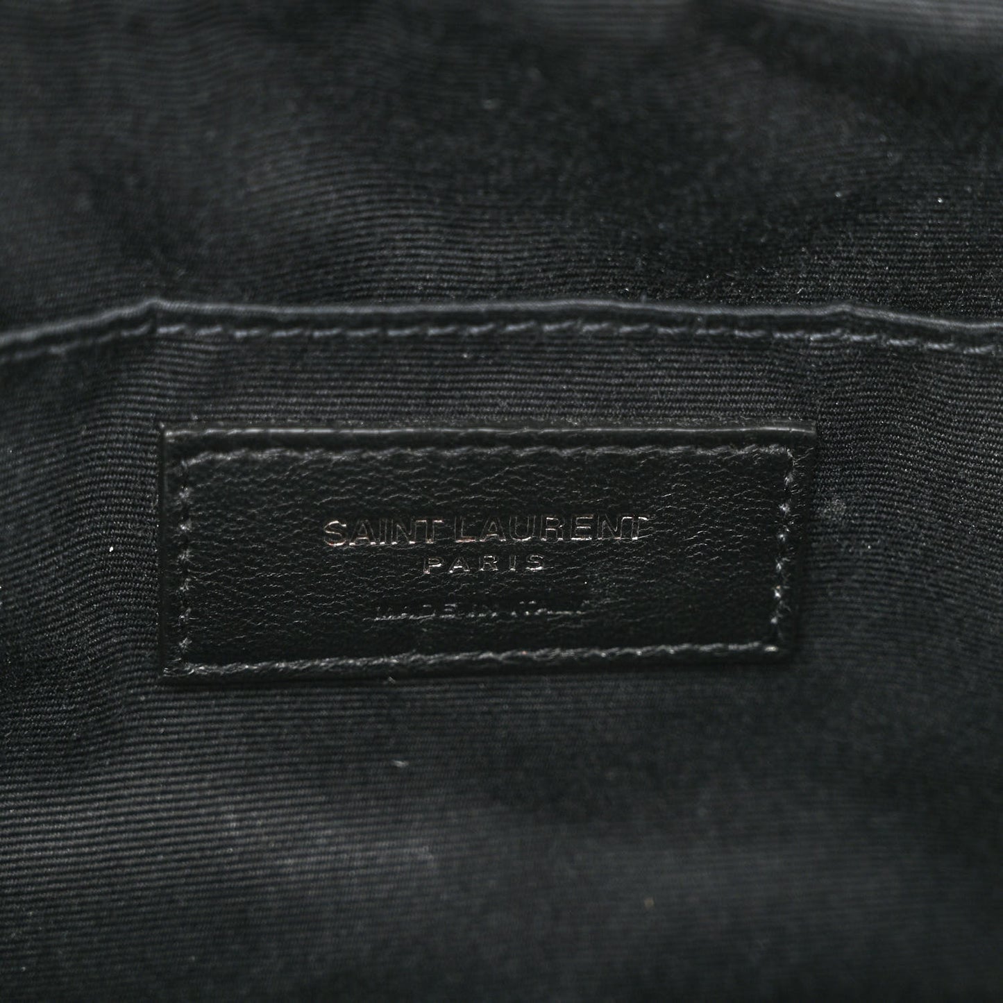 Calfskin Matelasse Monogram Lou Camera Bag Black