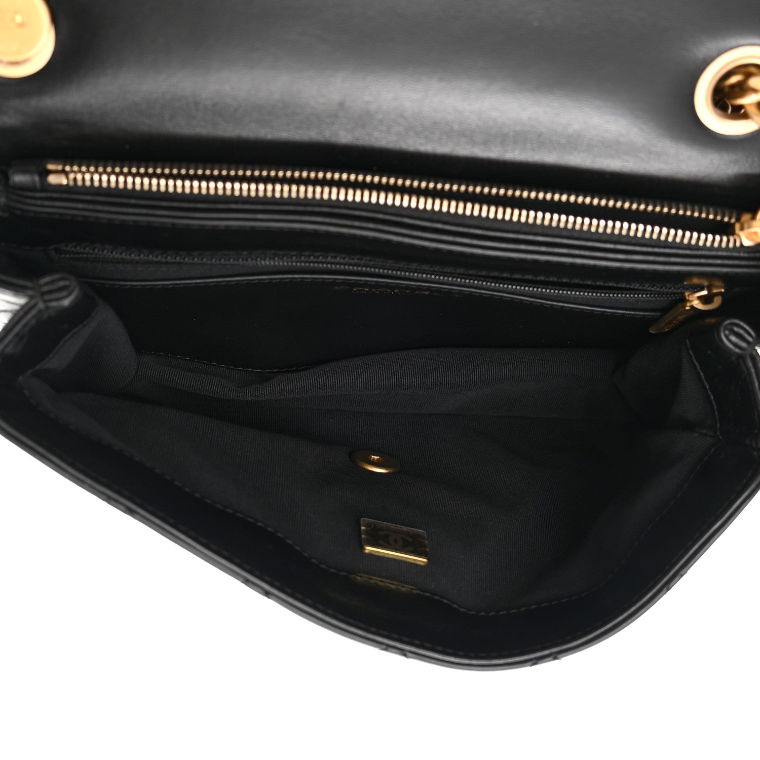 Chanel Lambskin Quilted Medium Pillow Crush Flap Black 5 of 15