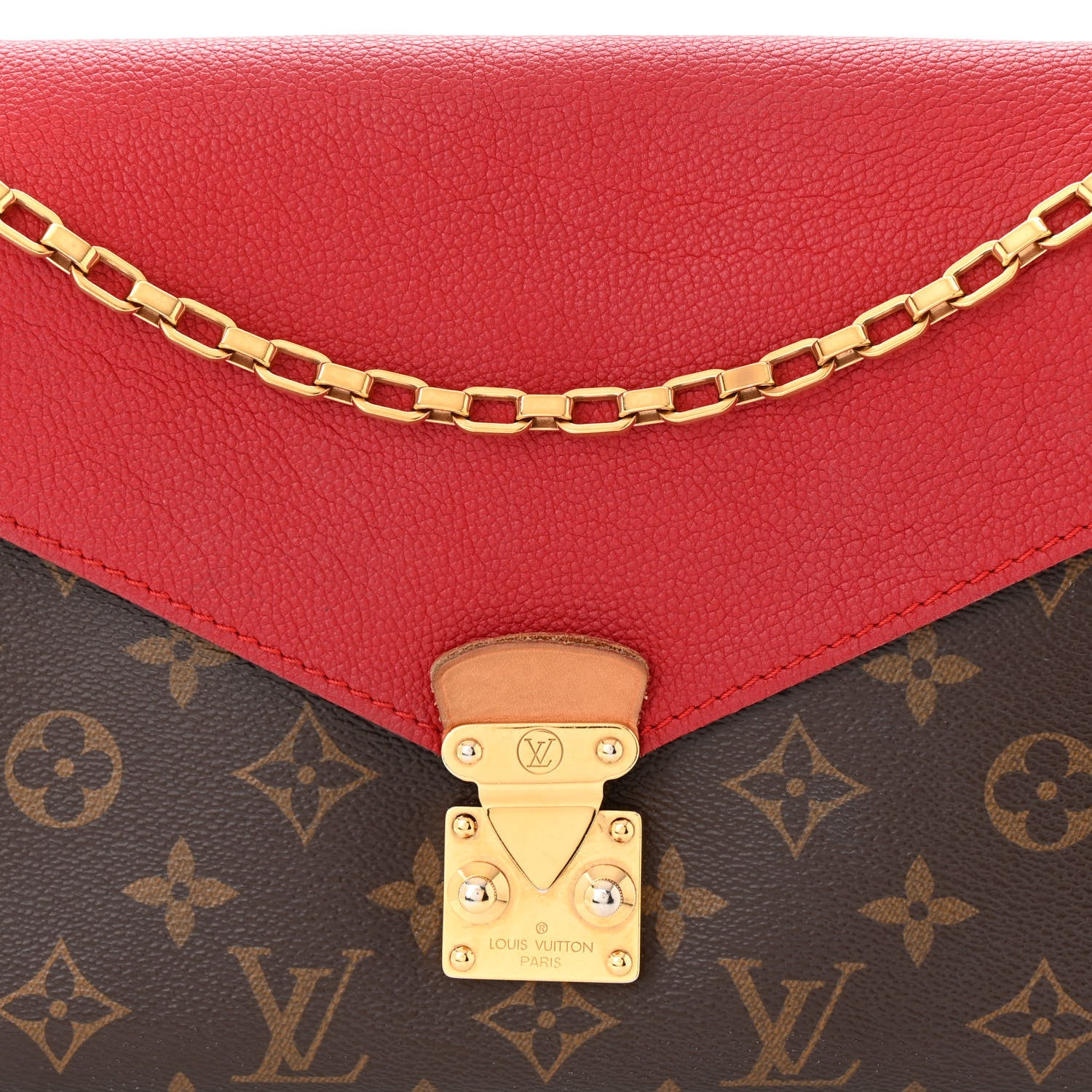 Louis Vuitton Monogram Pallas Chain Cherry 7 of 10