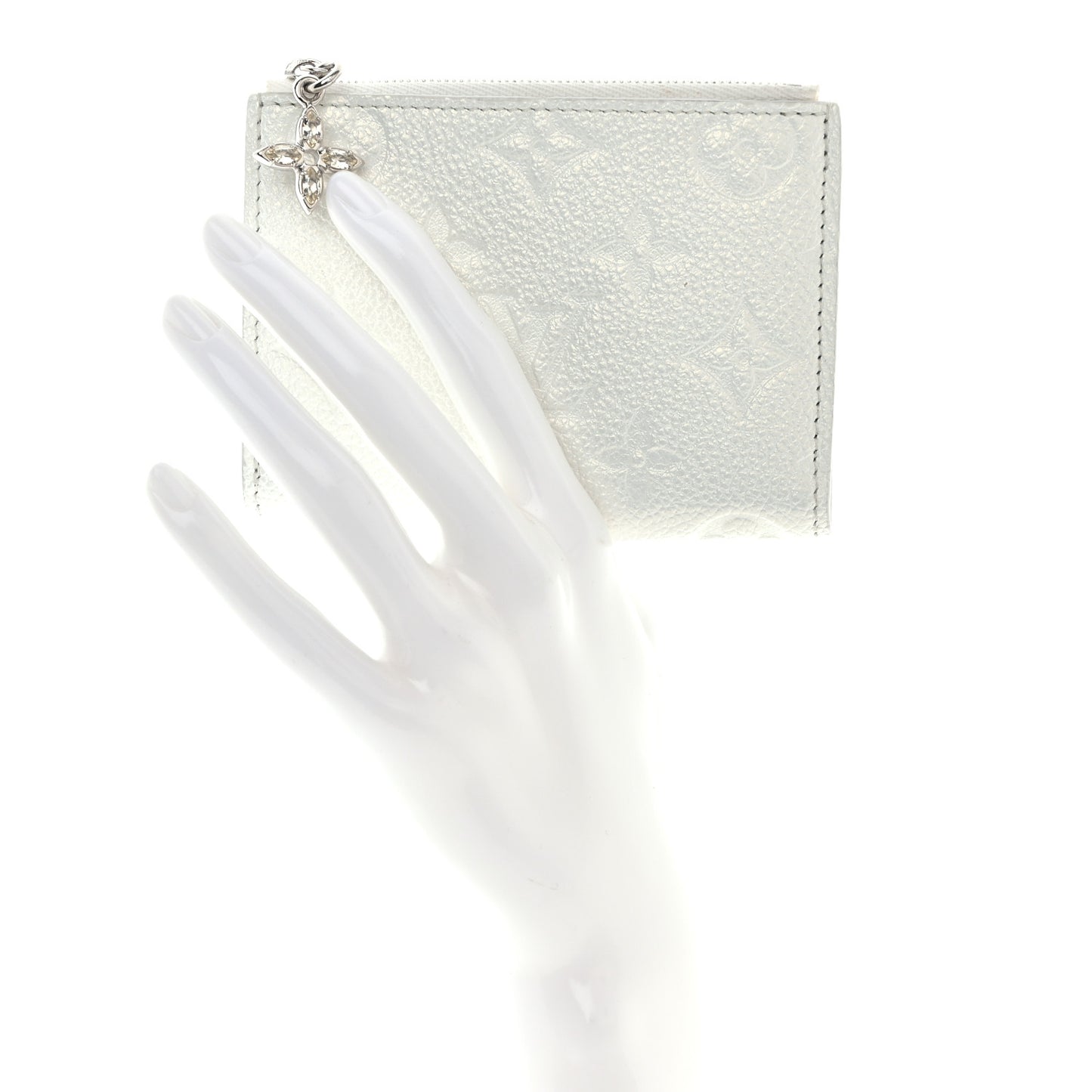 Empreinte Monogram Flower Lisa Wallet Snow