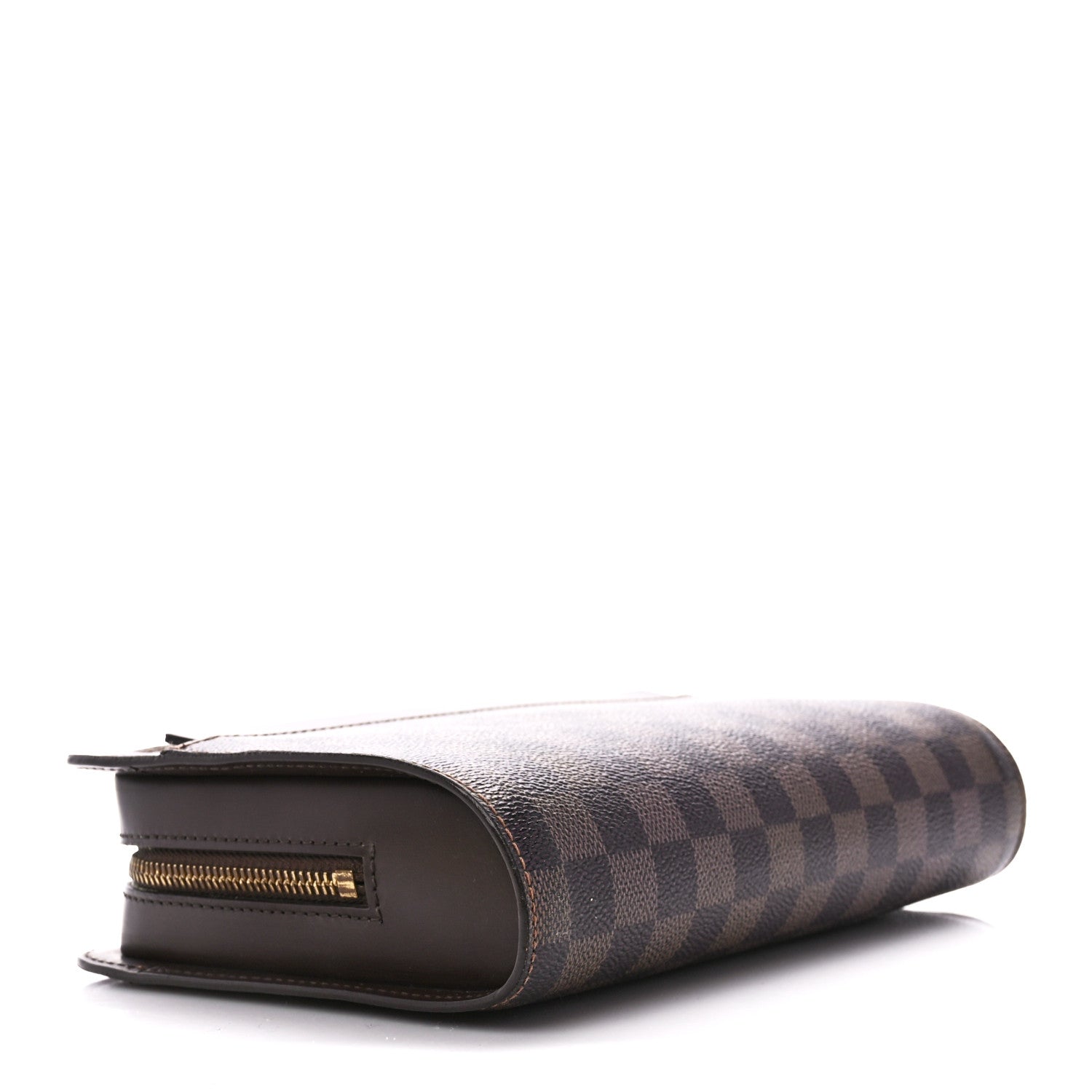Louis Vuitton Damier Ebene Pochette Saint Louis Clutch 4 of 11