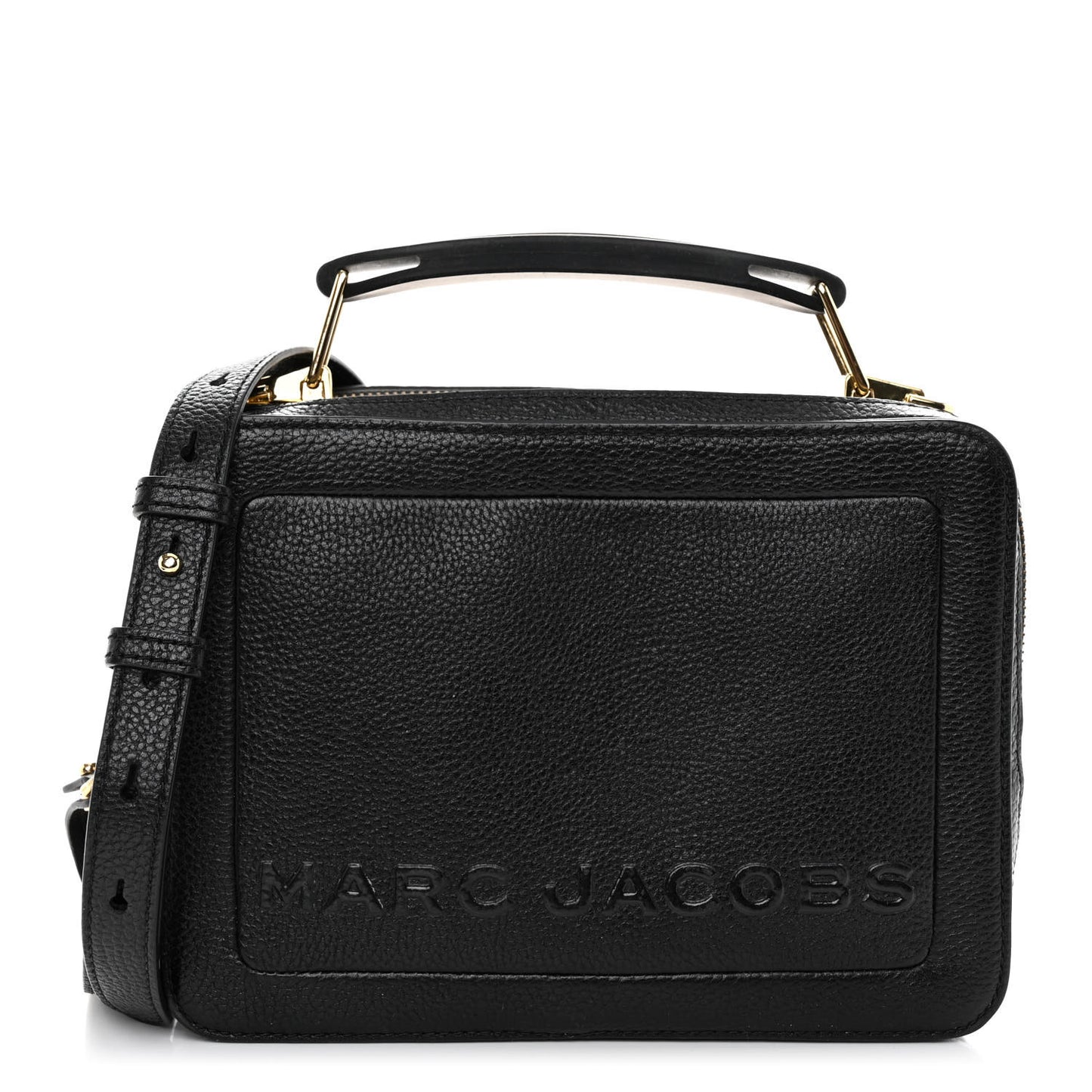 Calfskin The Box 20 Crossbody Black