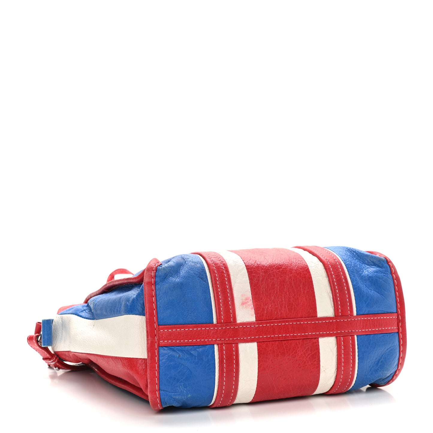 Agneau Arena Multicolore S Bazar Shopper Tote Bleu White Rouge