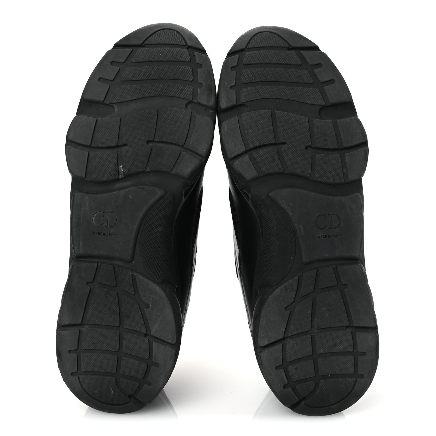 Technical Mesh Calfskin Mens B22 Sneakers 46 Black