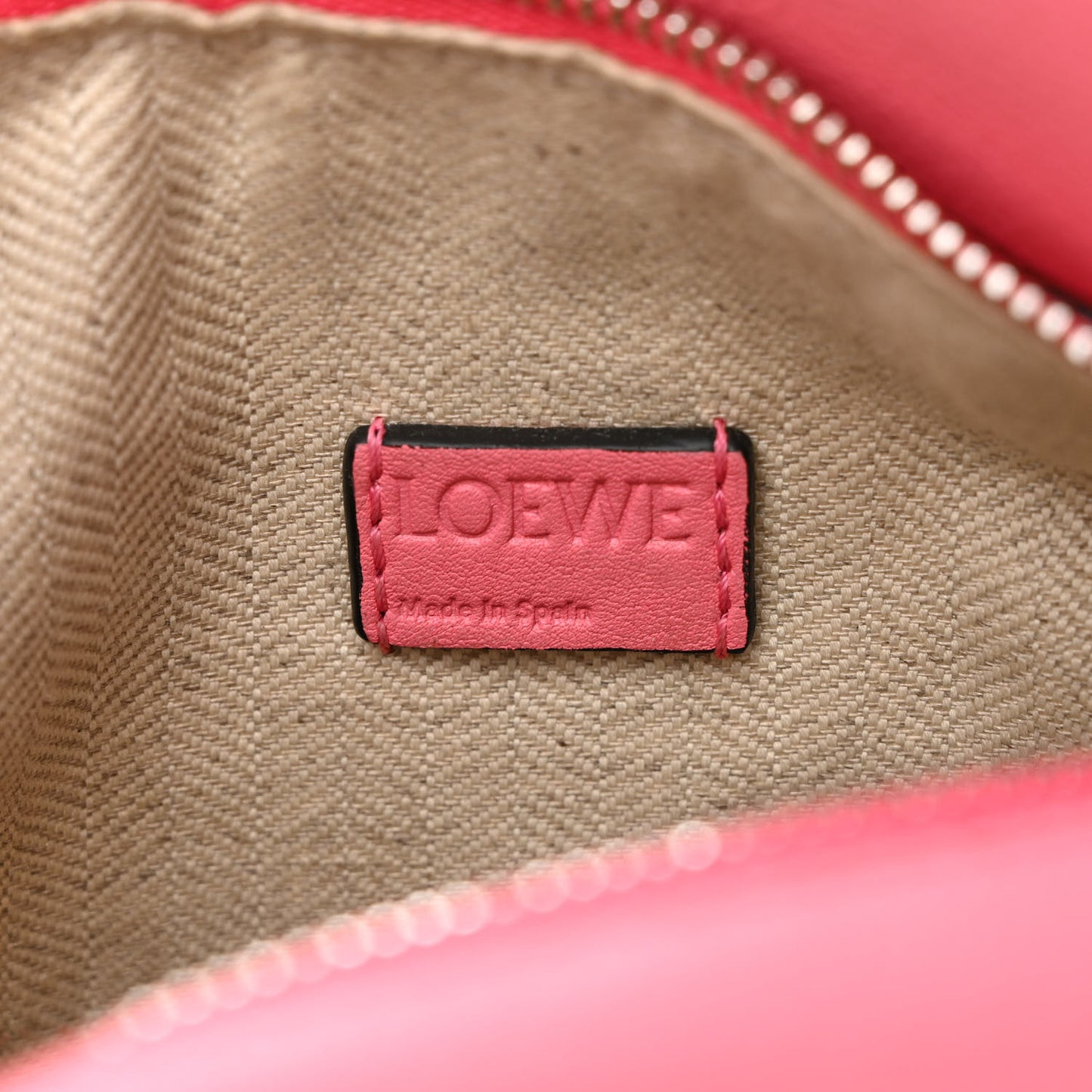 Calfskin Mini Puzzle Bag Wild Rose