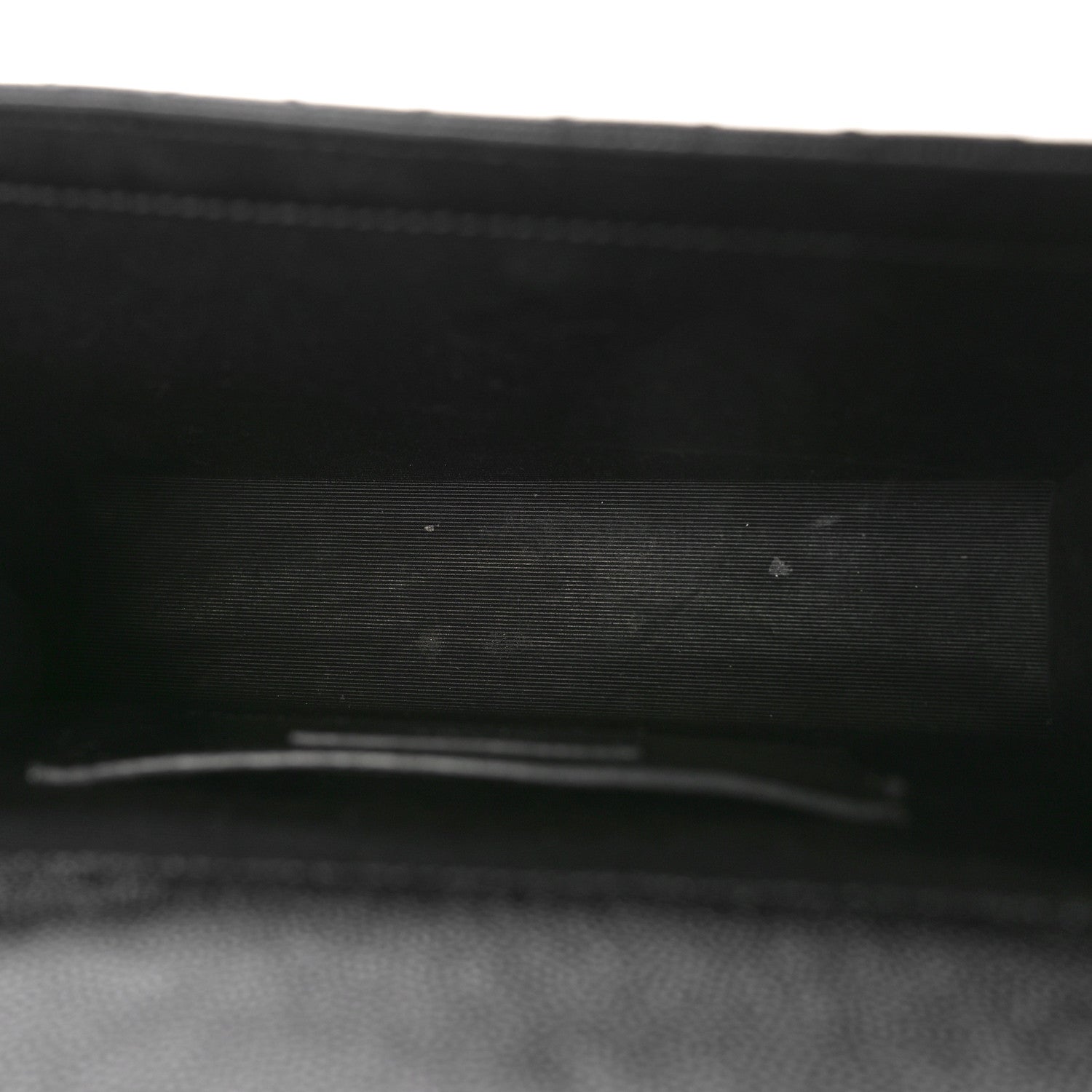 Saint Laurent Grain De Poudre Textured Mixed Matelasse Large Triquilt Monogram Monochrome Satchel Black 5 of 15