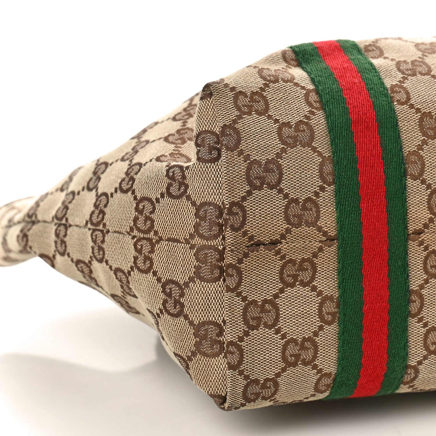 Gucci Monogram Medium Jolicoeur Tote Dark Brown 9 of 14