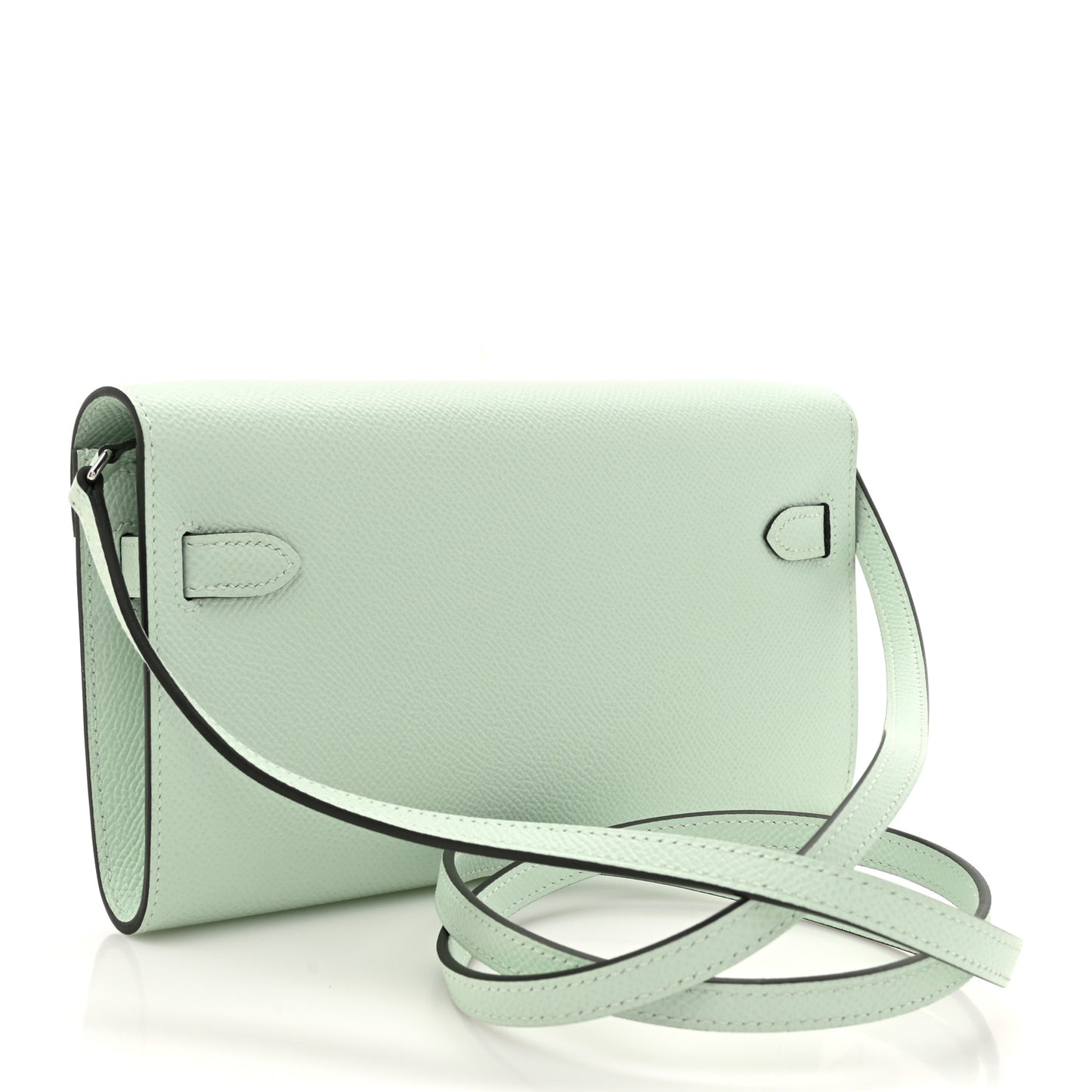 Epsom Kelly Wallet To Go Vert Peppermint