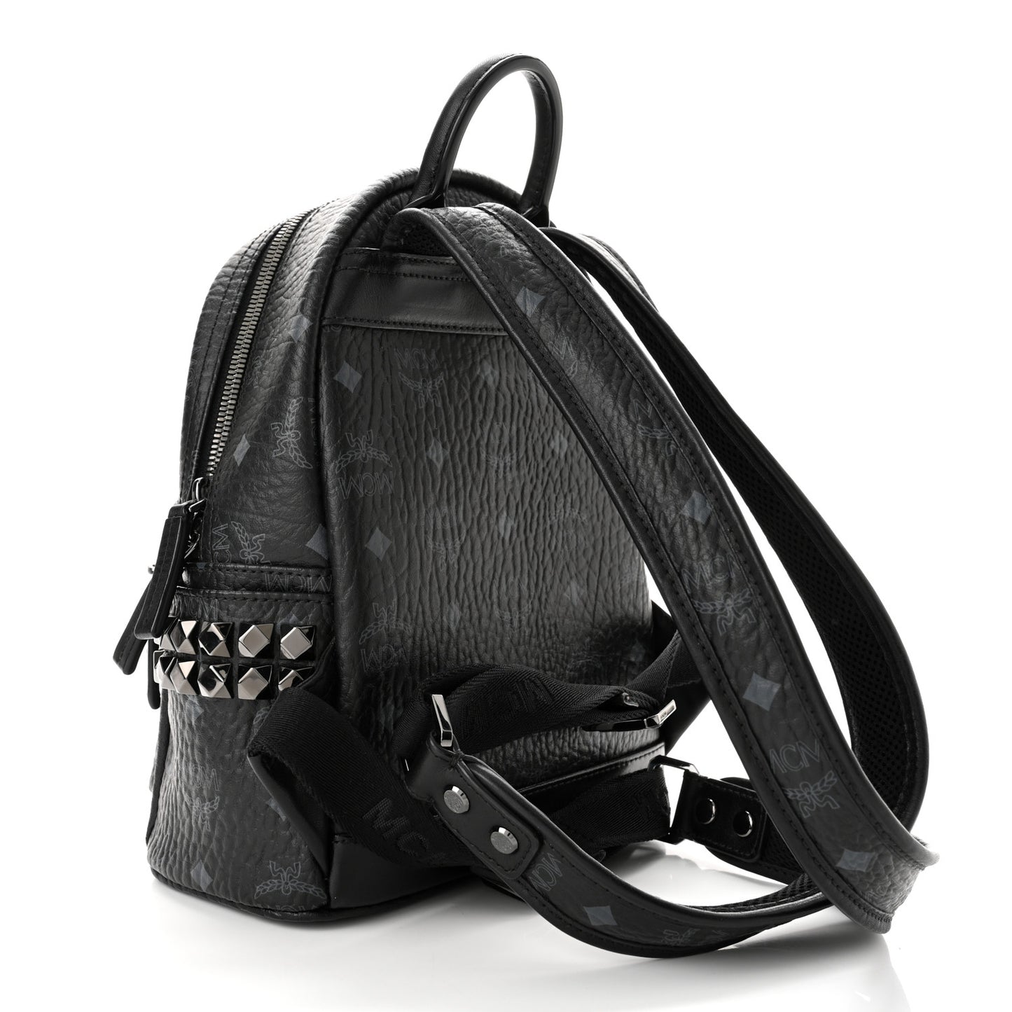 Visetos Side Stud Mini Stark Backpack Black