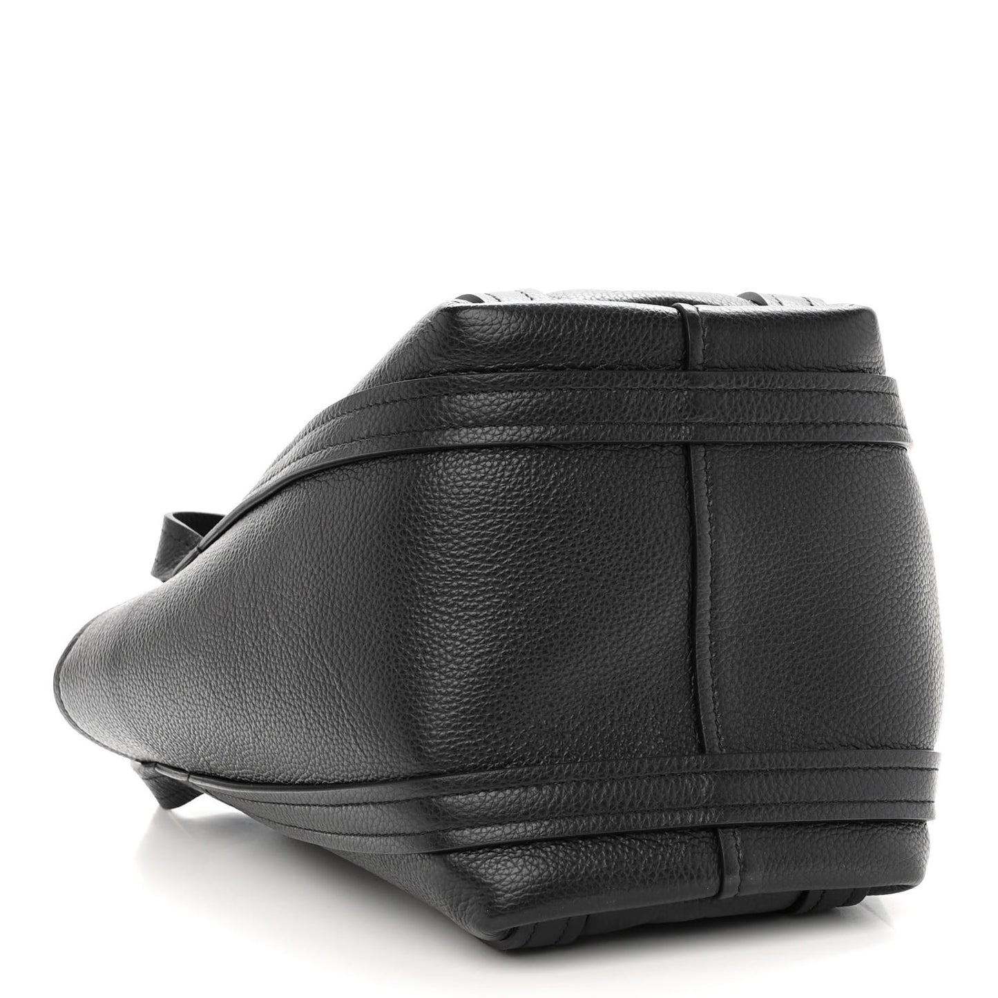 Grained Calfskin XS Everyday North South Shoulder Tote Bag Black